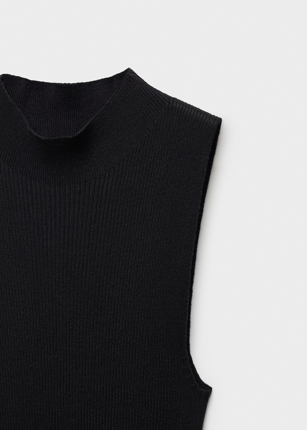 Ribbed knit dress with opening - Women | MANGO Niger Ribbed knit dress with opening - Women | MANGO Niger
