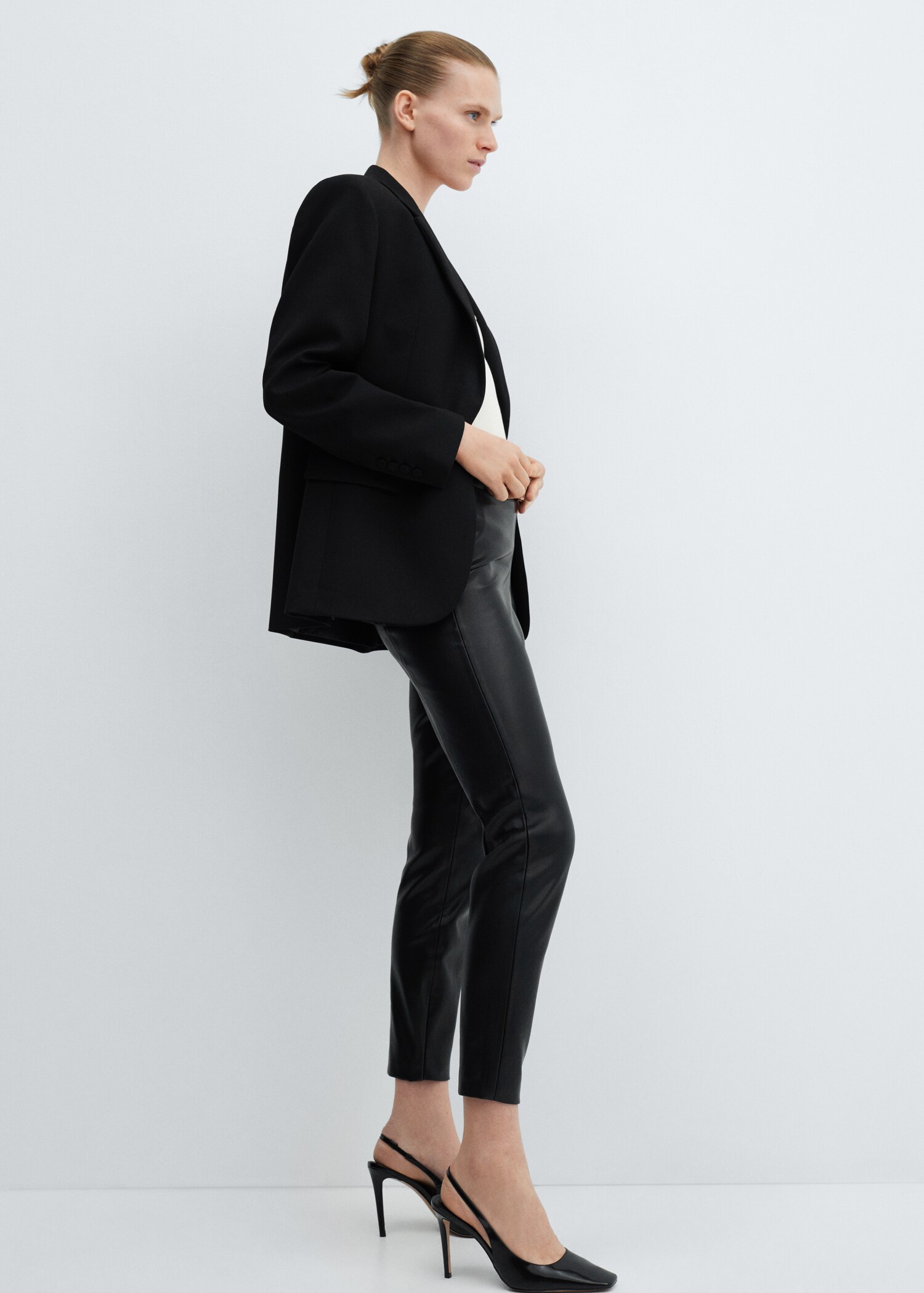 Legging simili-cuir ouvertures - Détail de l'article 2