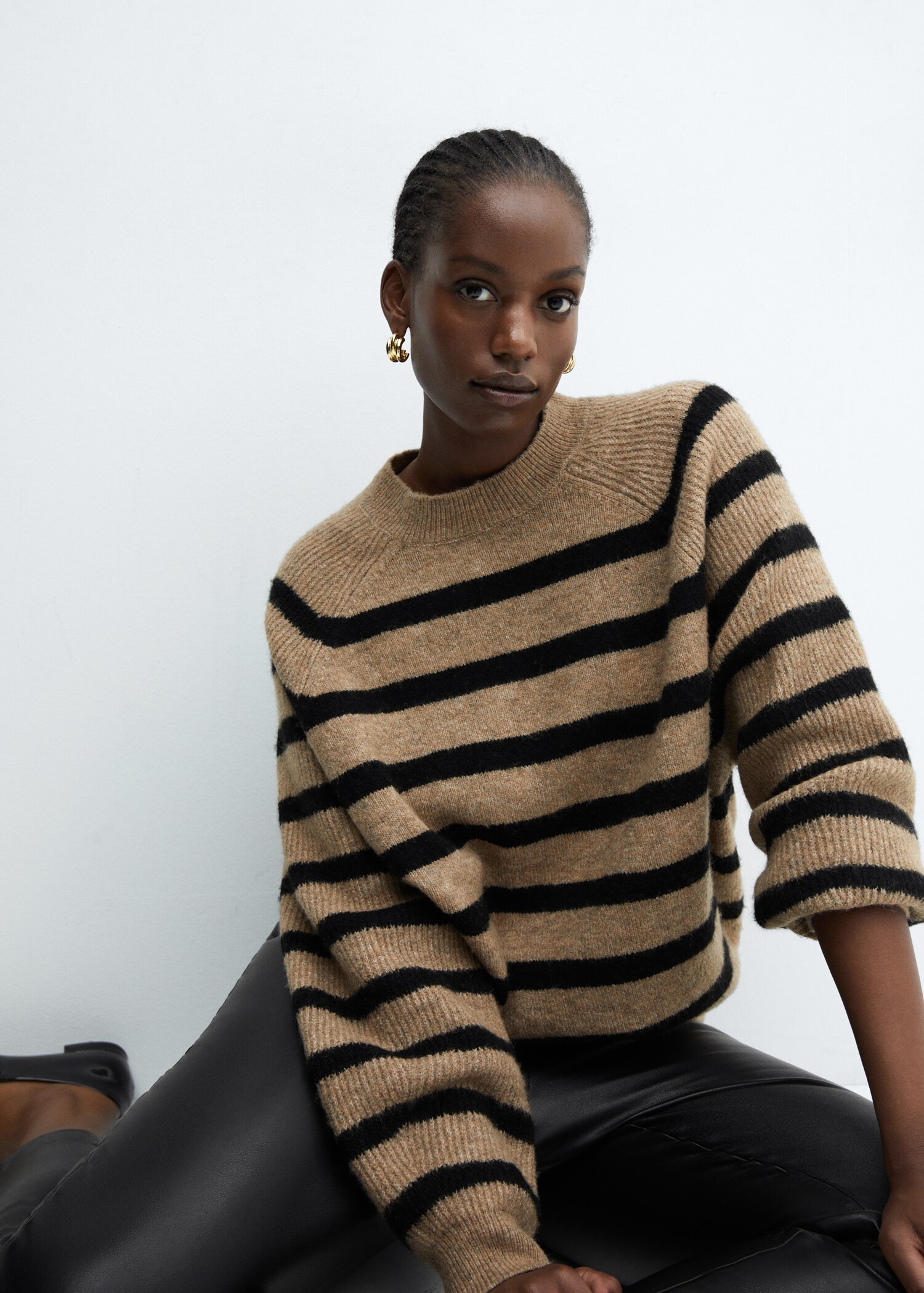 Legging simili-cuir ouvertures - Détail de l'article 4