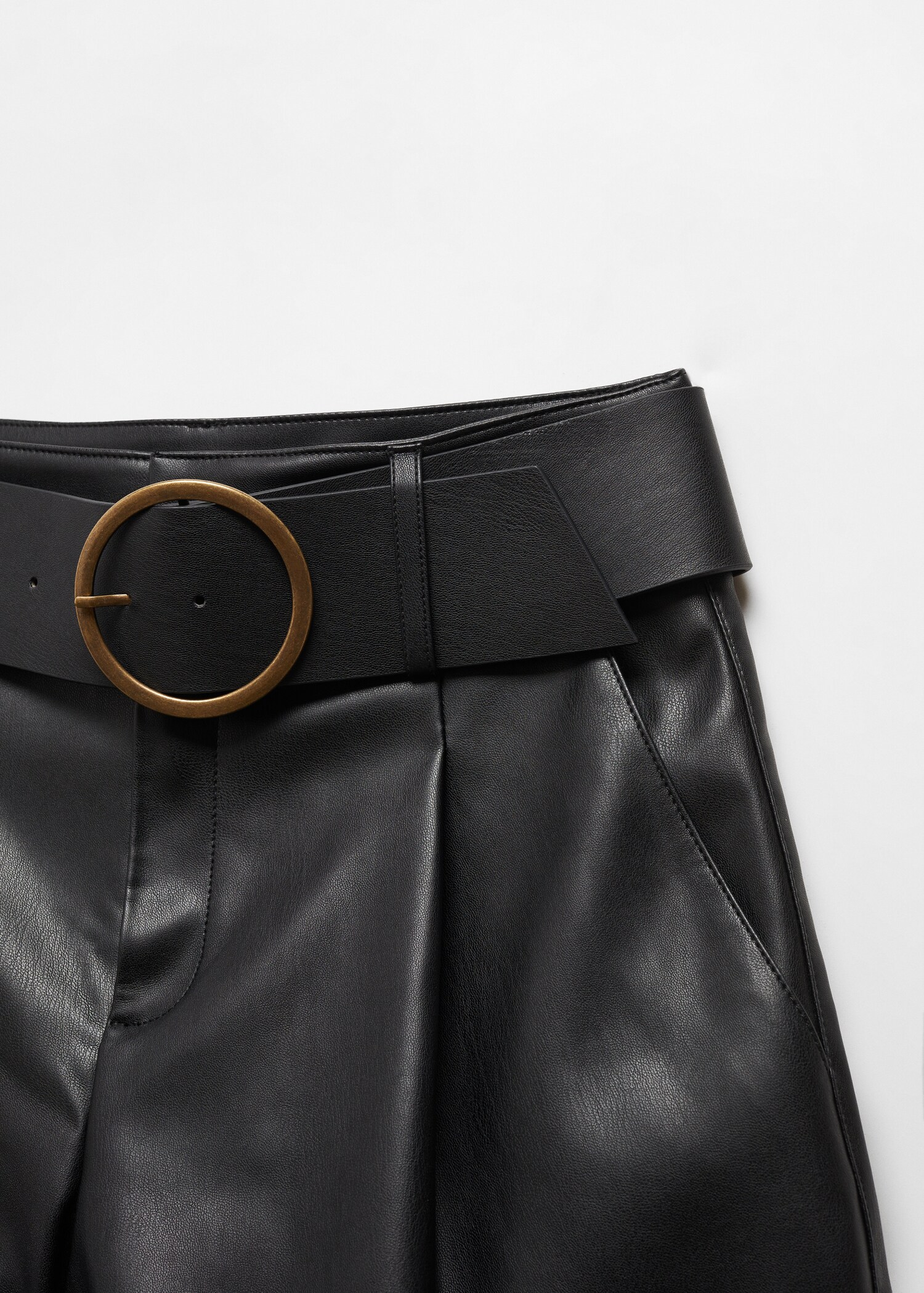 Short ceinture simili-cuir - Détail de l'article 8