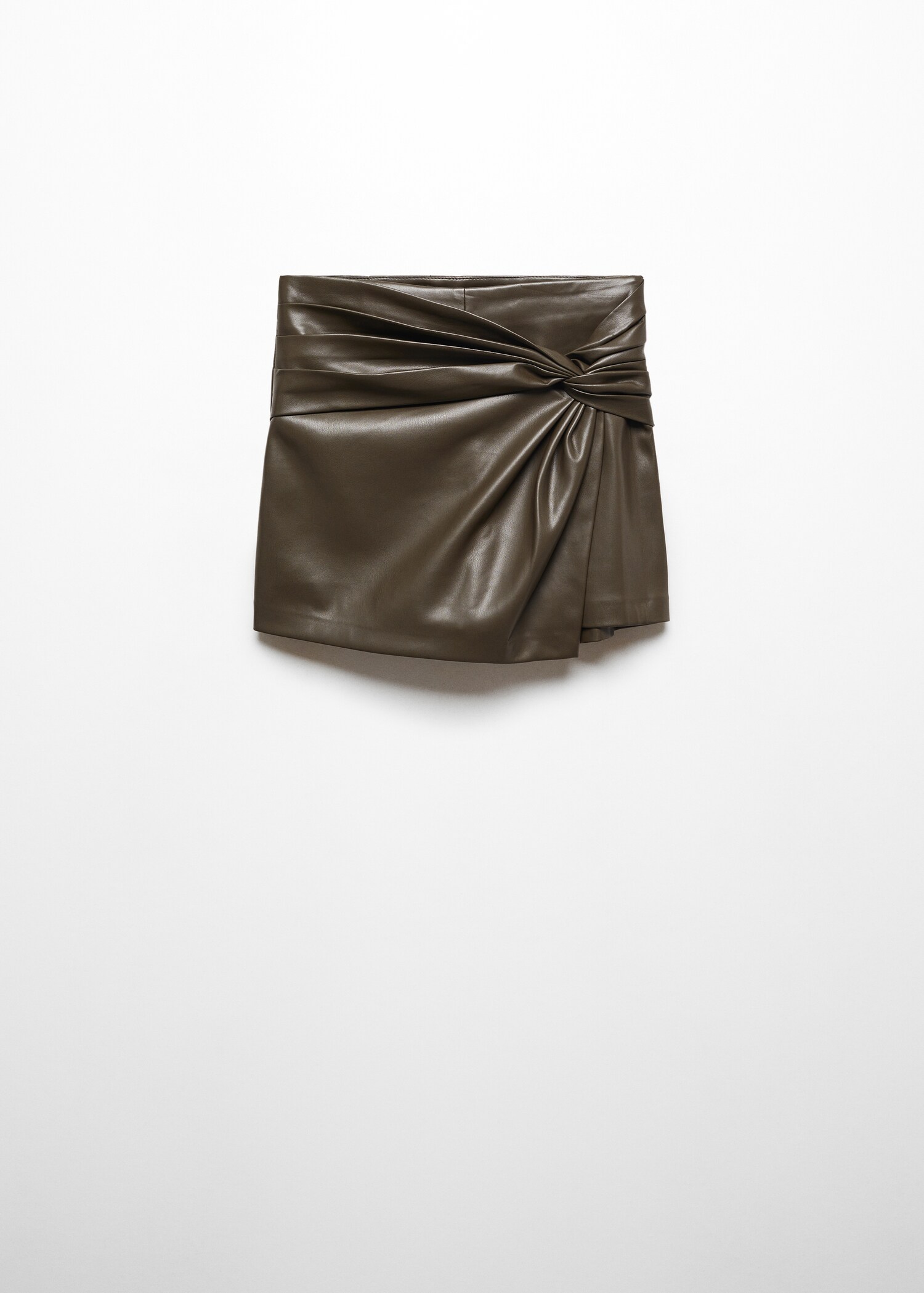 Jupe short simili-cuir - Article sans modèle