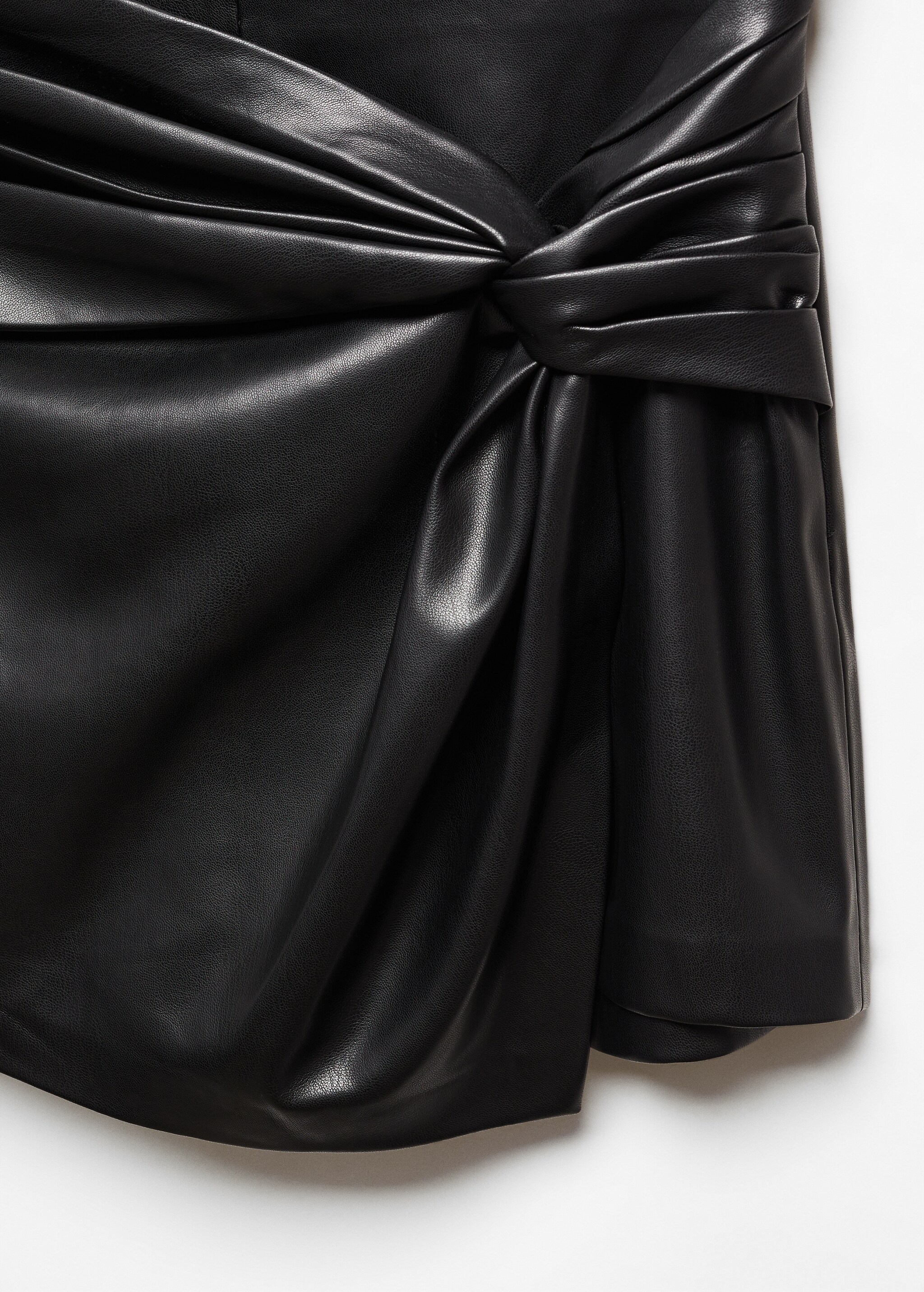 Leather-effect culottes - Details of the article 8
