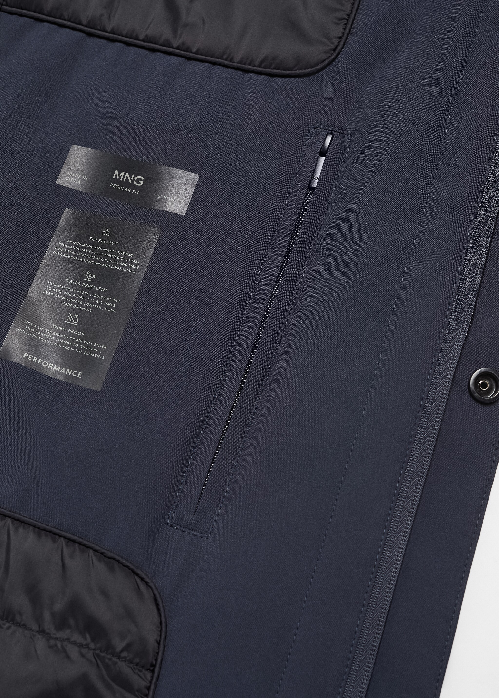 SOFEELATE® padded parka with hood - Details of the article 0