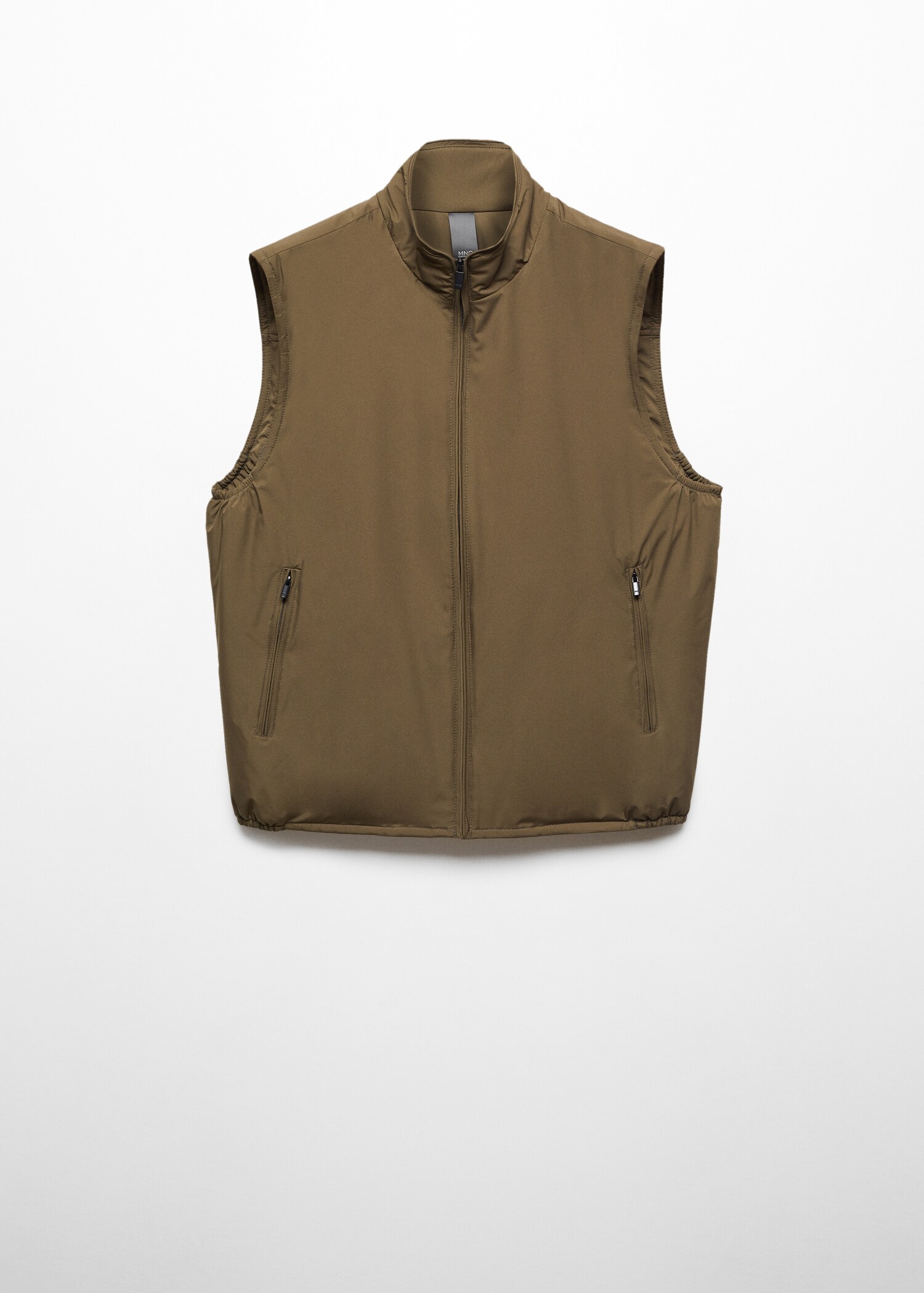 Lightweight quilted water-repellent quilted gilet - Article without model