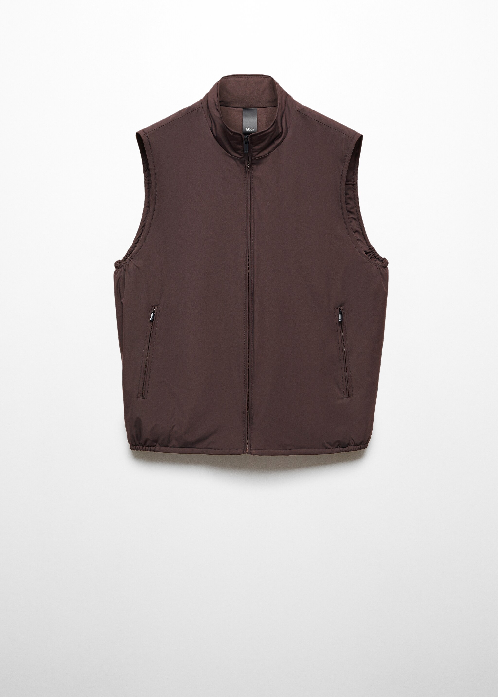 Lightweight quilted water-repellent quilted gilet - Article without model