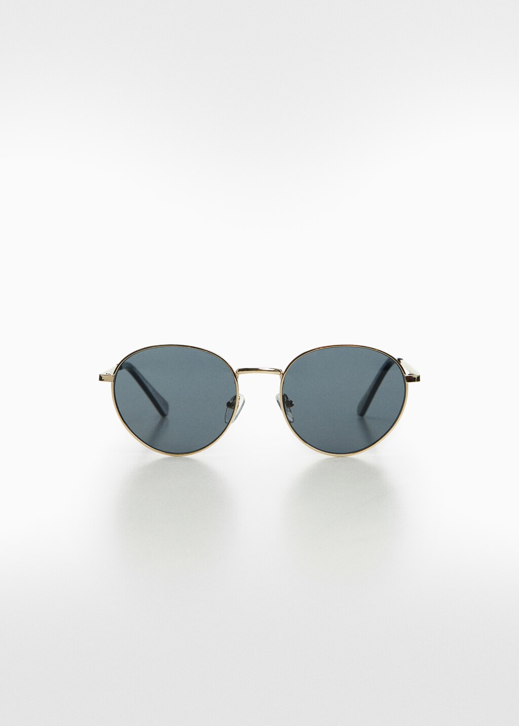 Round metal-rimmed sunglasses - Woman | MANGO Montenegro