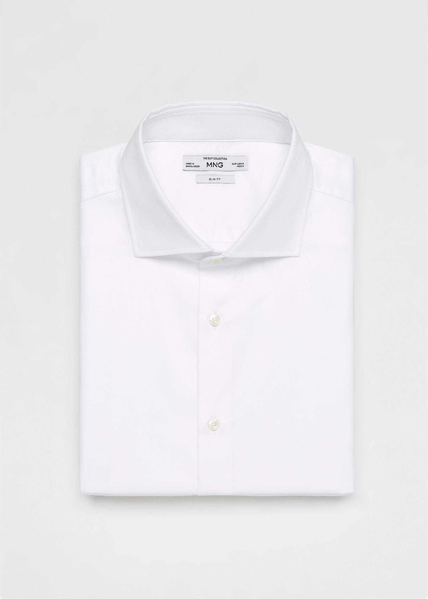 Slim-fit twill fabric suit with shirt cufflinks - Details of the article 8