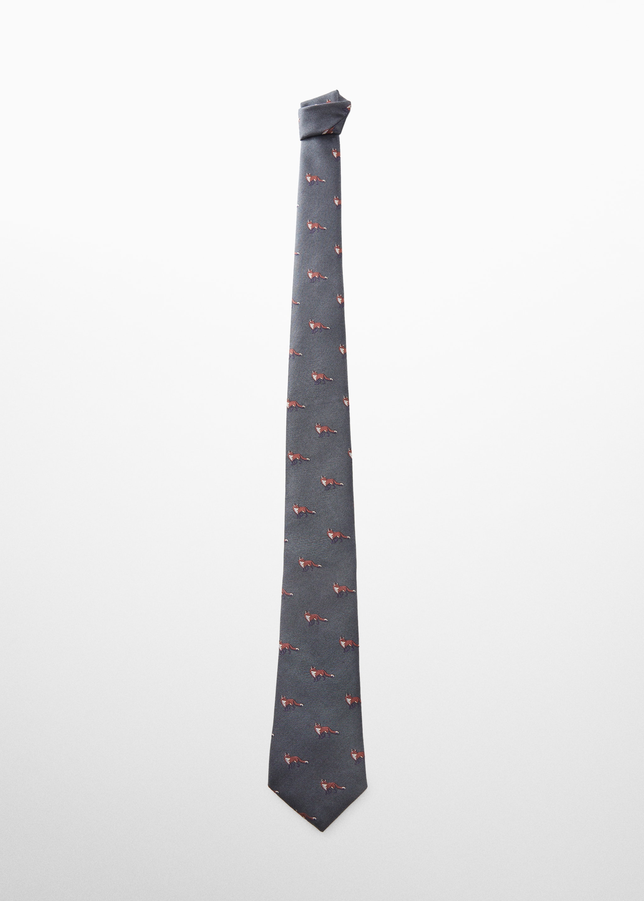 Hayvan desenli kravat - Modelsiz ürün