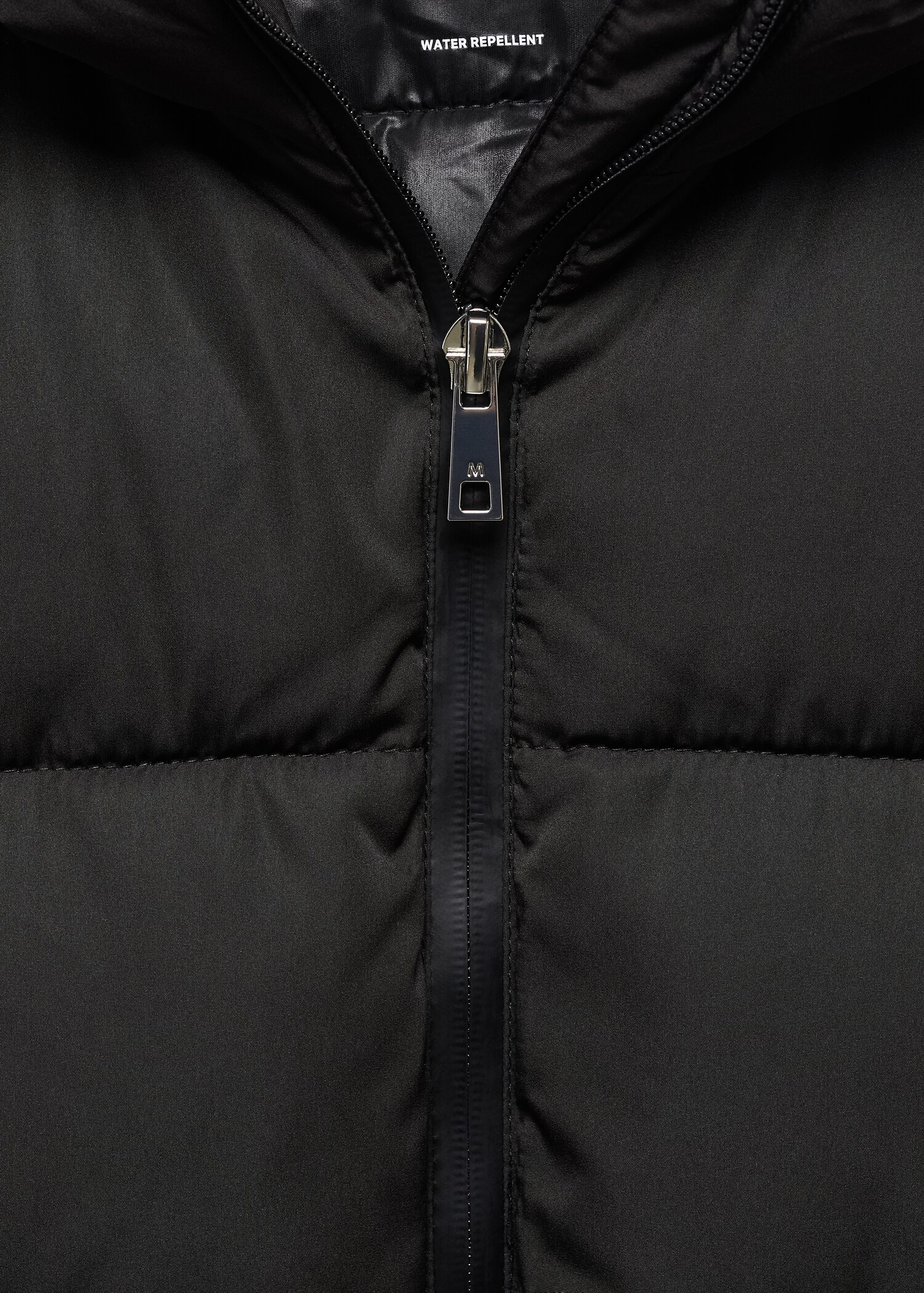 Hood quilted coat - Details of the article 8