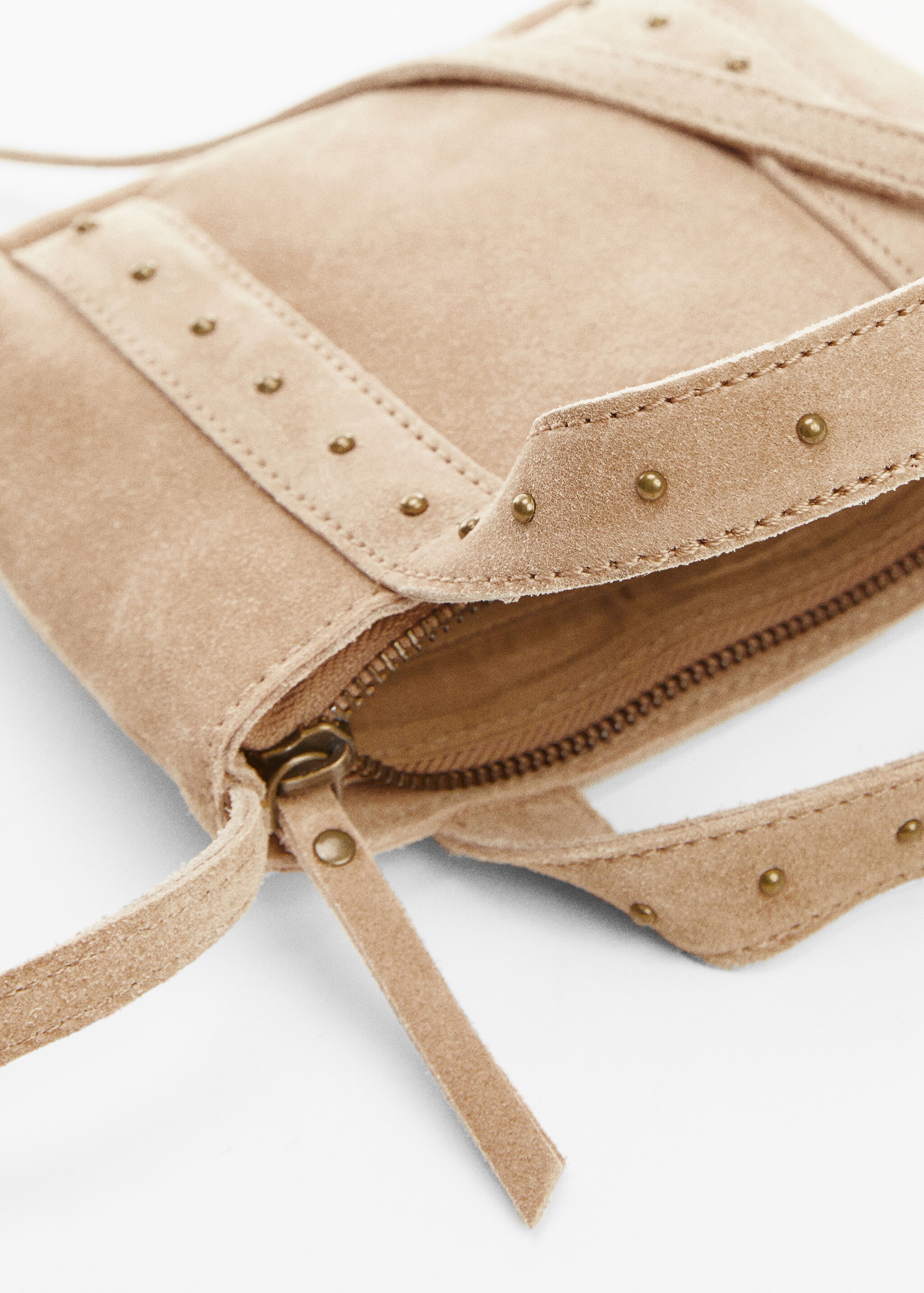 Leather mini shopper bag - Details of the article 2