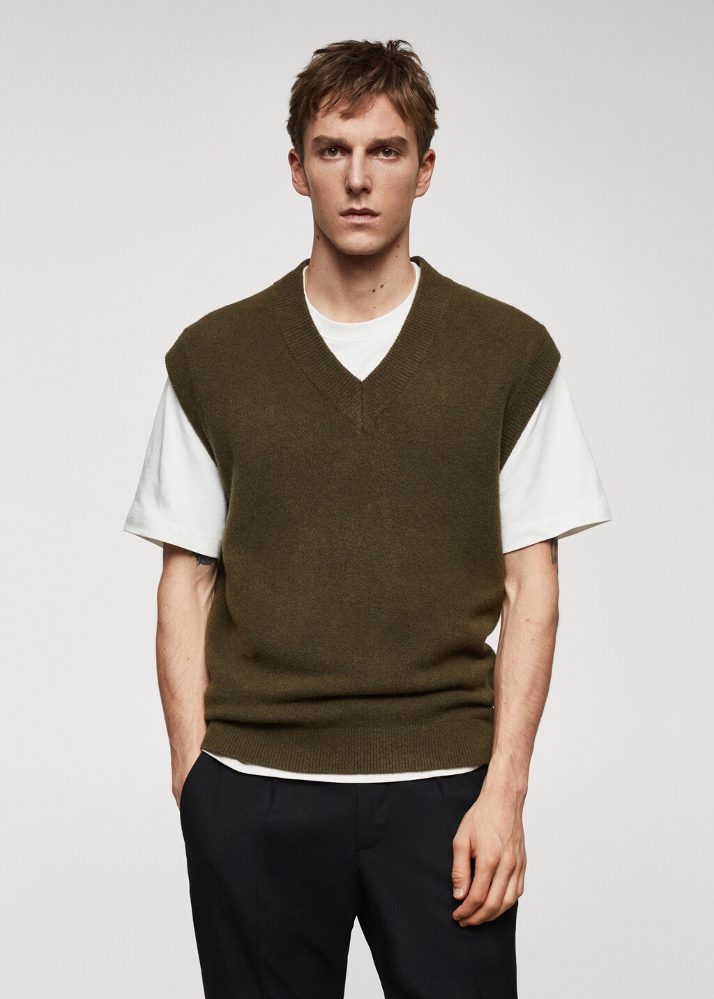 Gilet col v hotsell