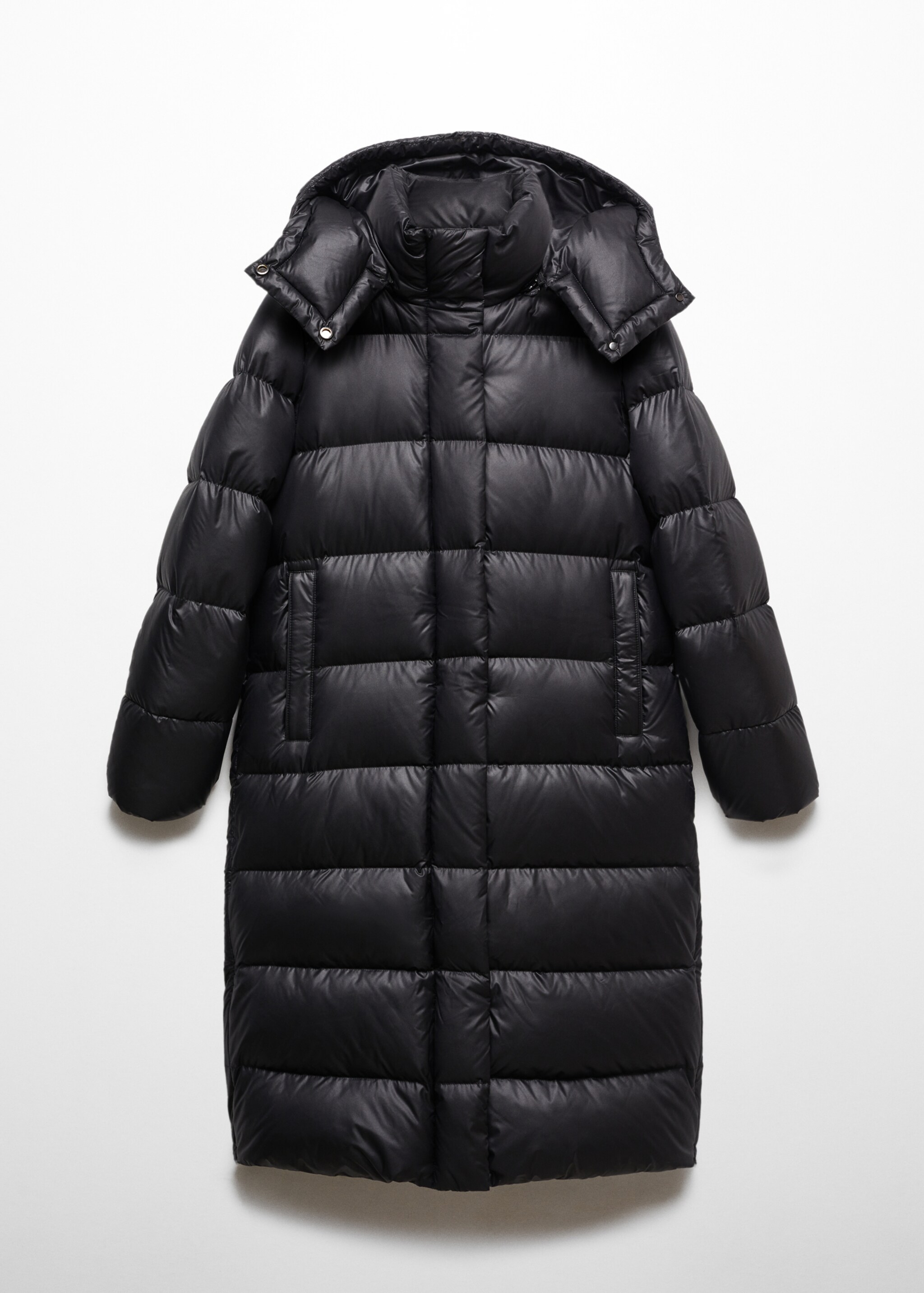 Anorak largo acolchado plumón - Artículo sin modelo