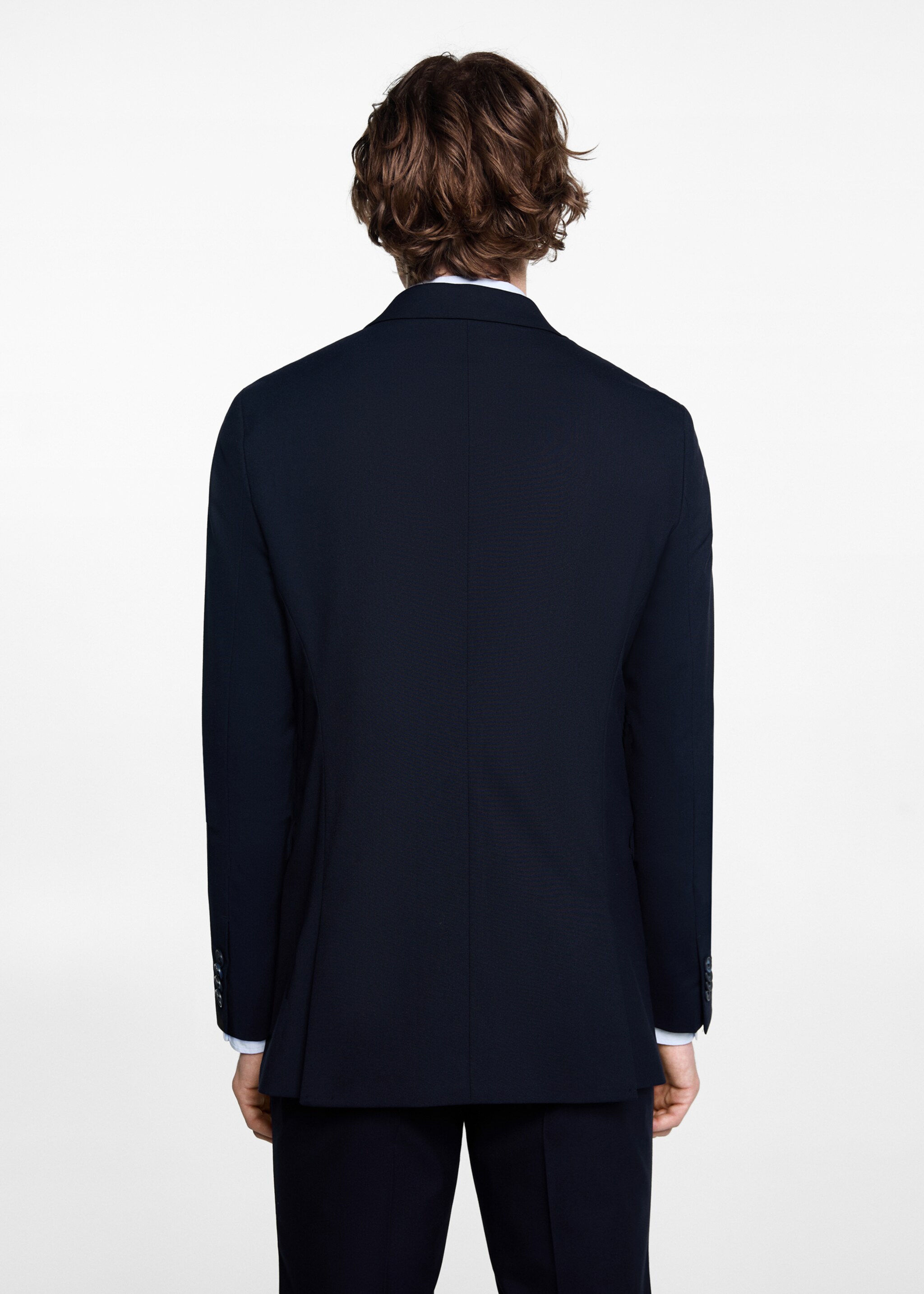 Slim-fit suit jacket - Reverse of the article