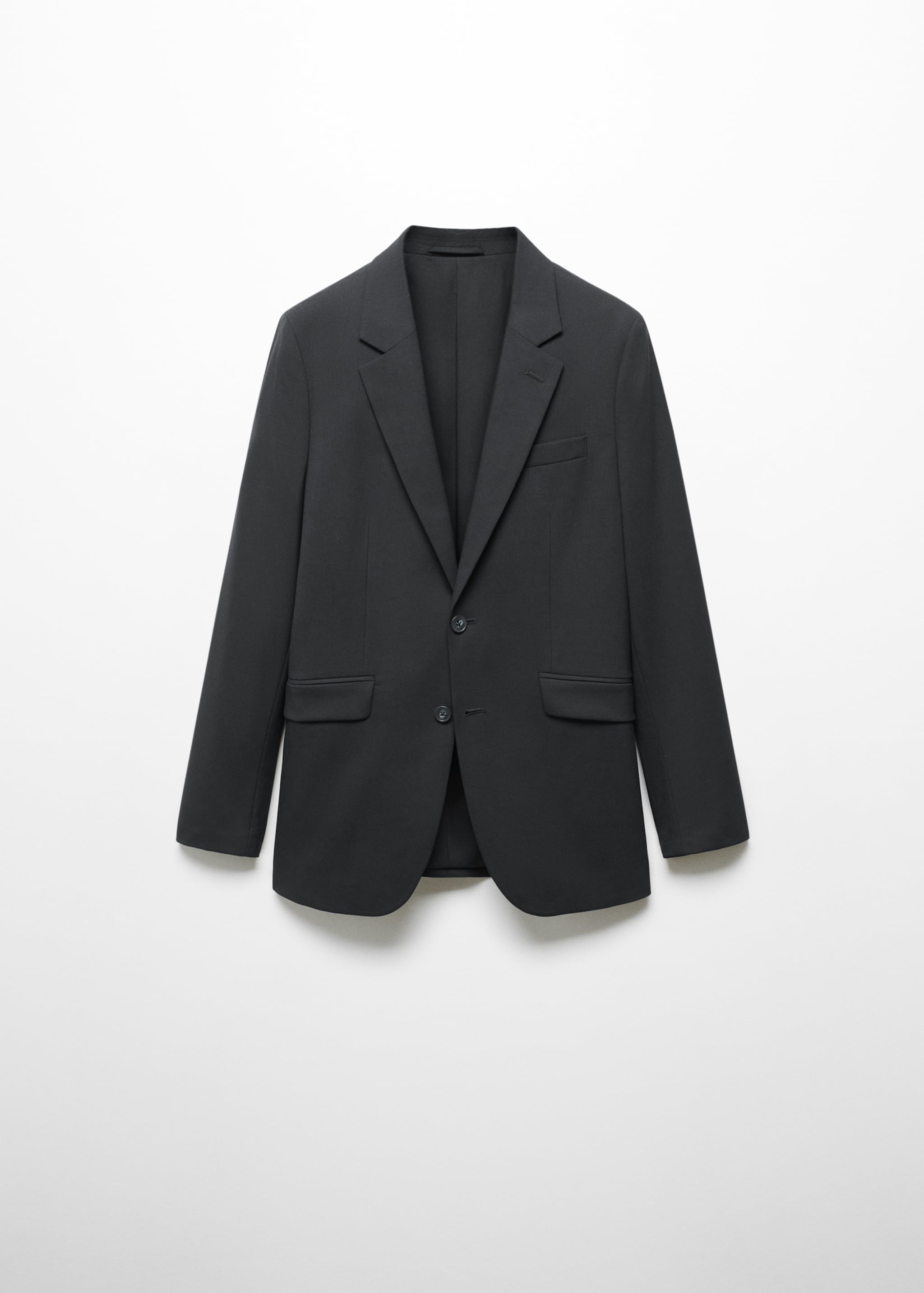 Veste de costume slim fit - Article sans modèle, Noir. Ref: 67070648-00.