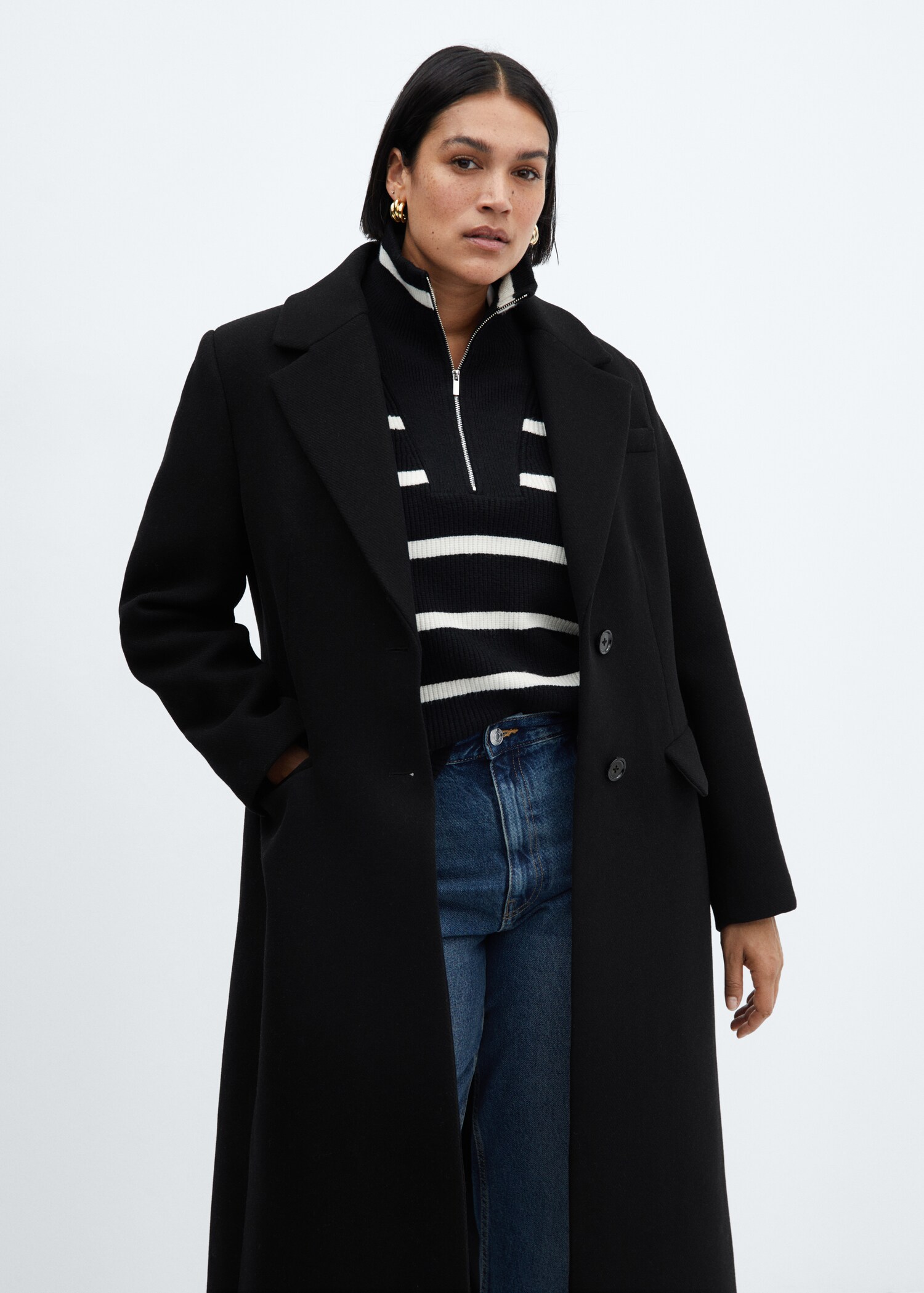 Manteau laine ajusté - Détail de l'article 5