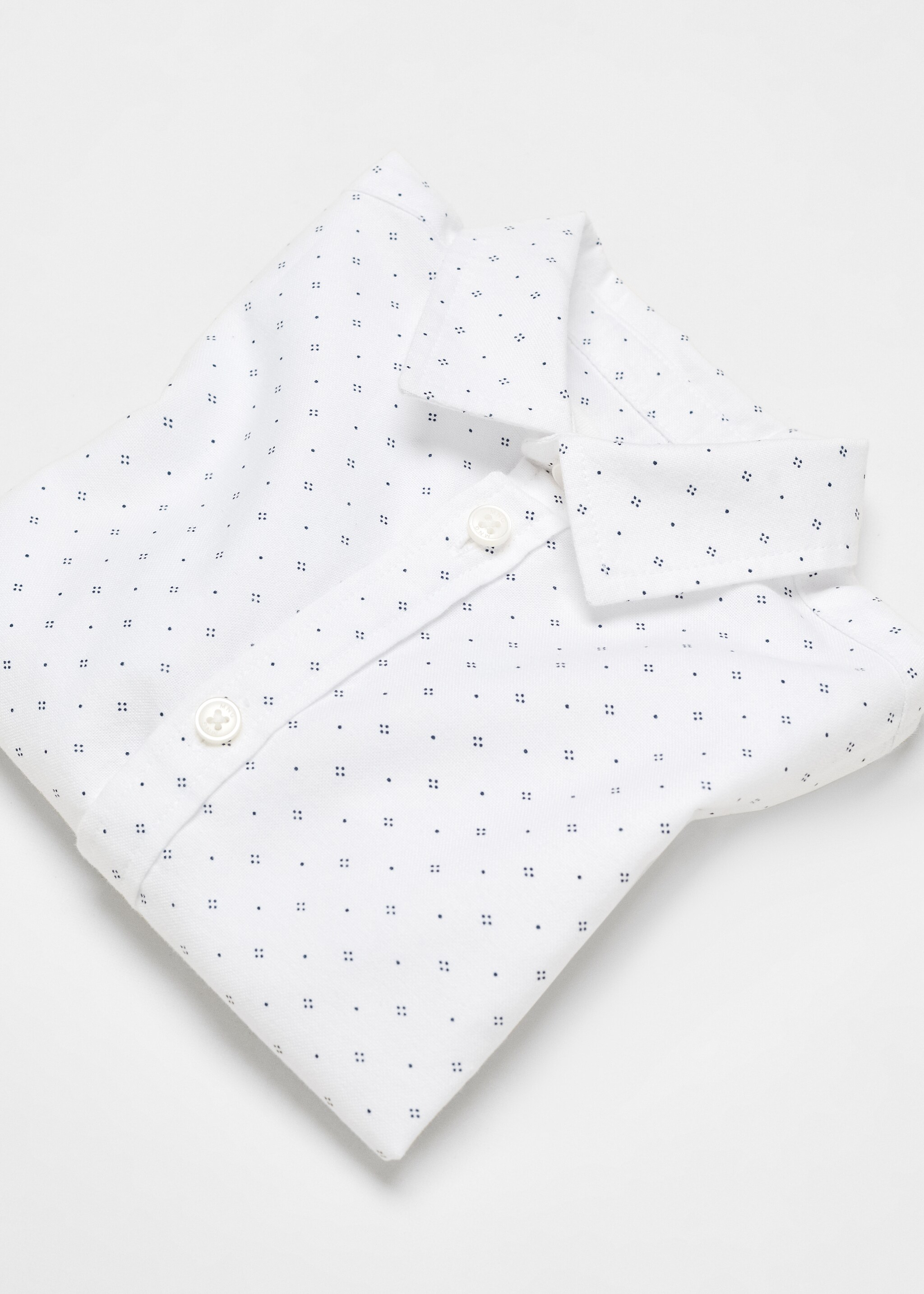 Printed Oxford shirt - Details of the article 0