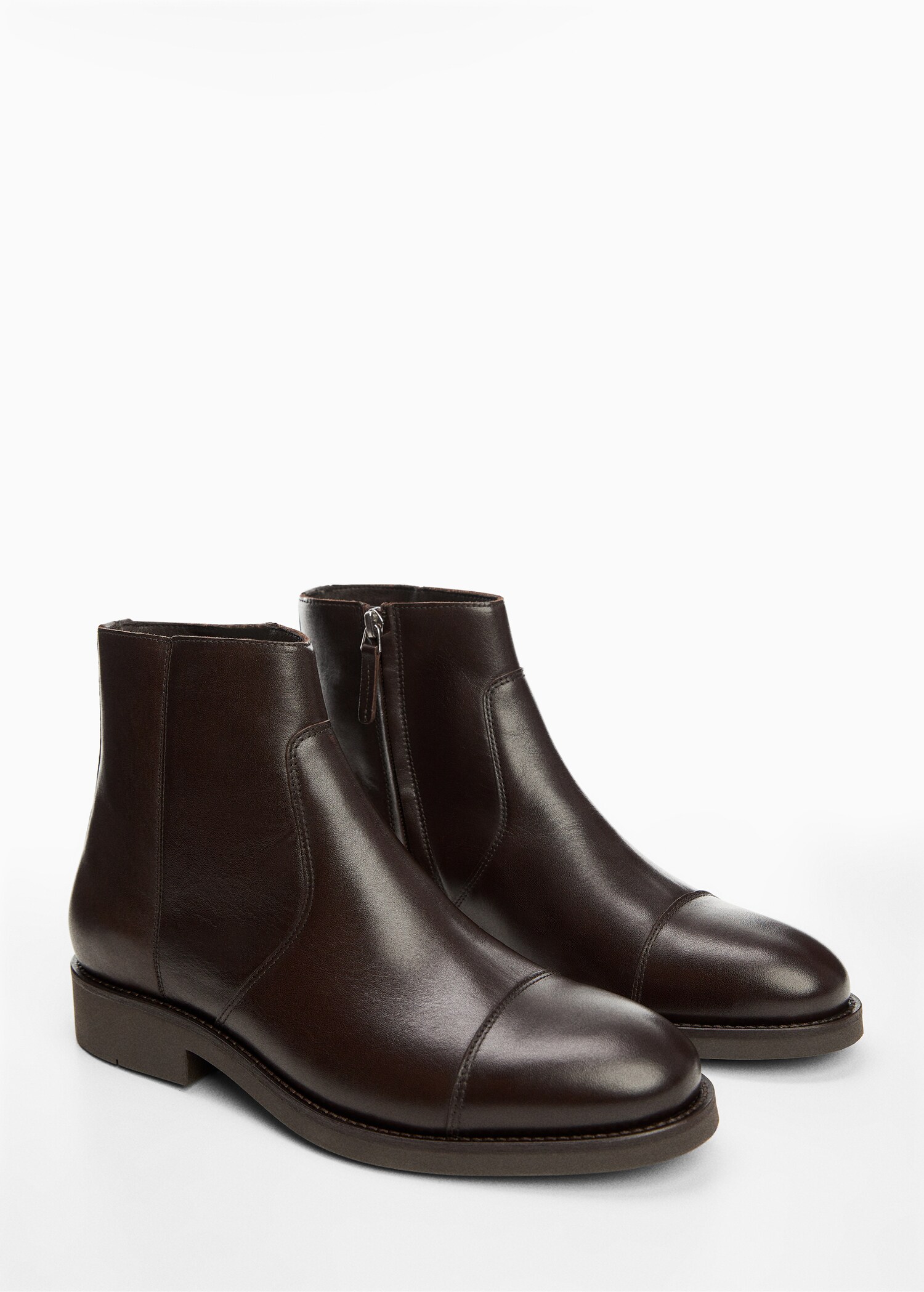 Bottines chelsea cuir - Plan moyen