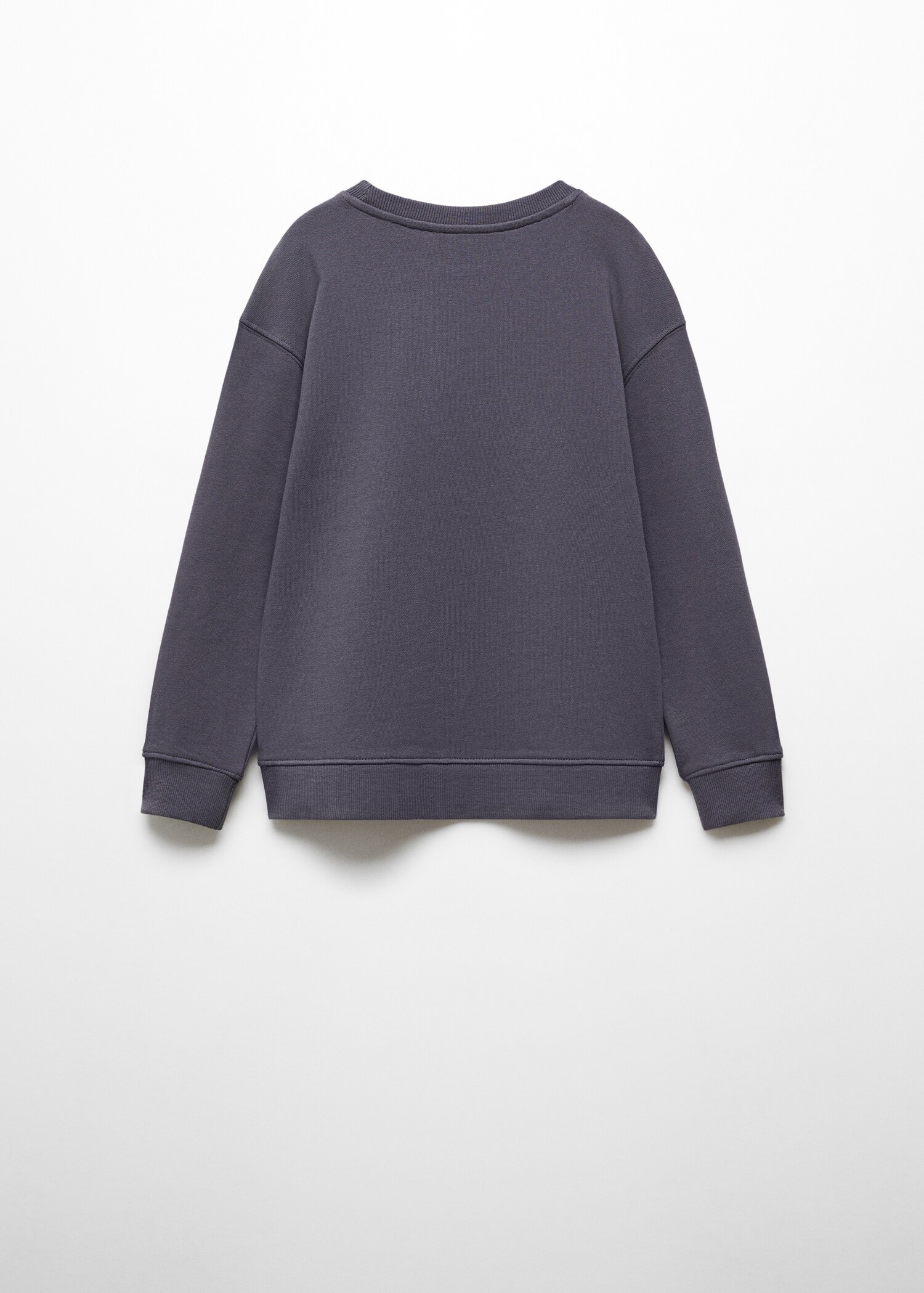 Sweater coton message - Verso de l’article