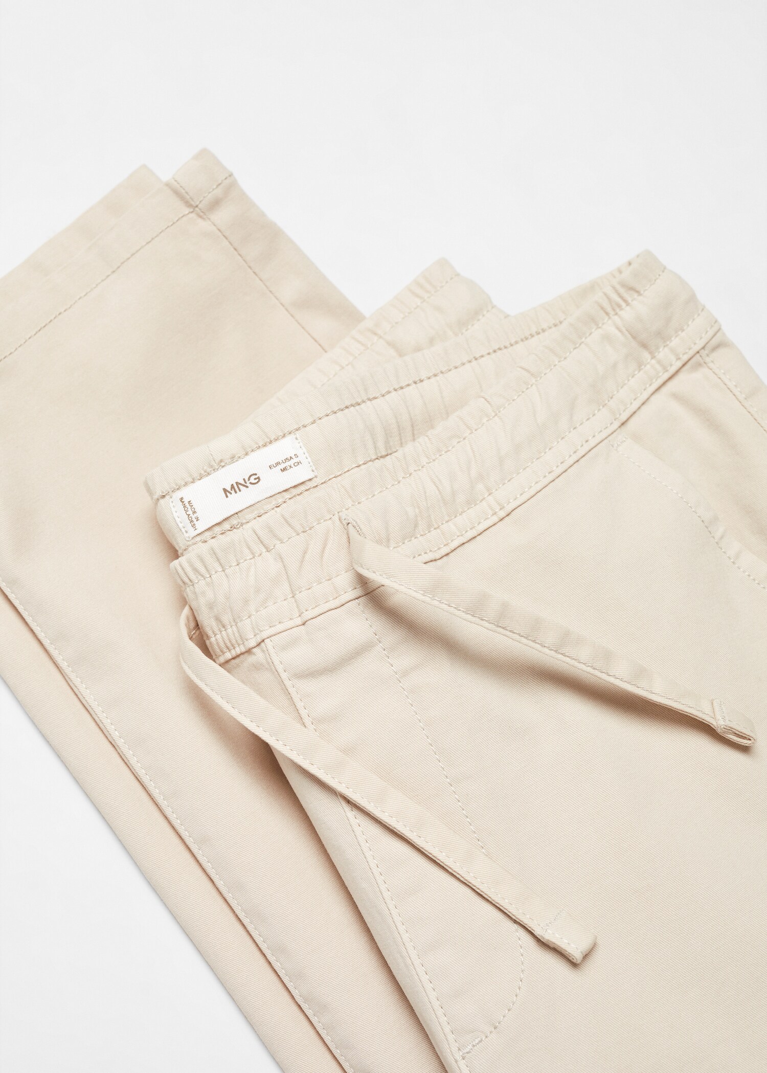 Pantalon droit taille élastique - Détail de l'article 8