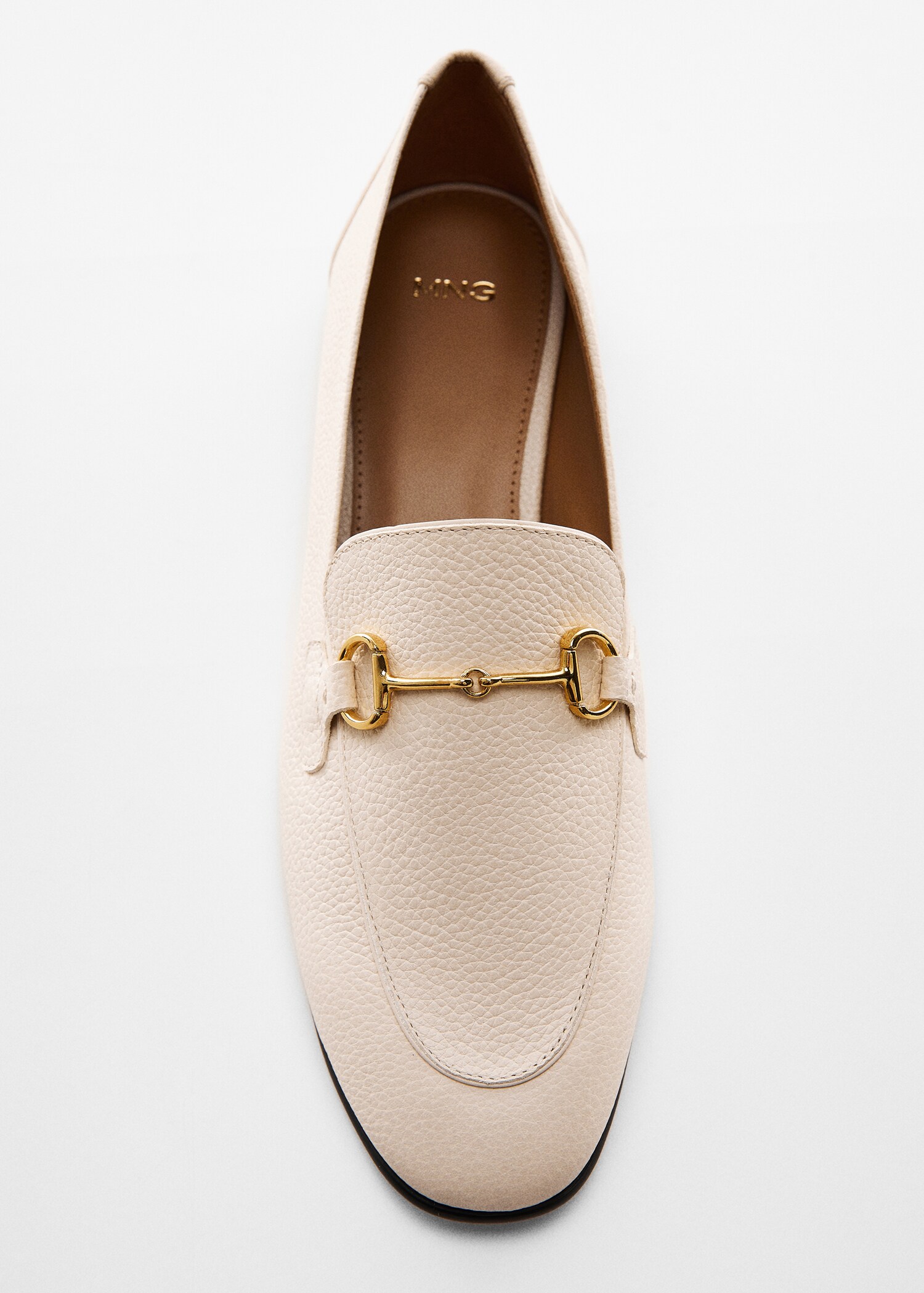 Leather moccasins with metallic detail - Details of the article 5