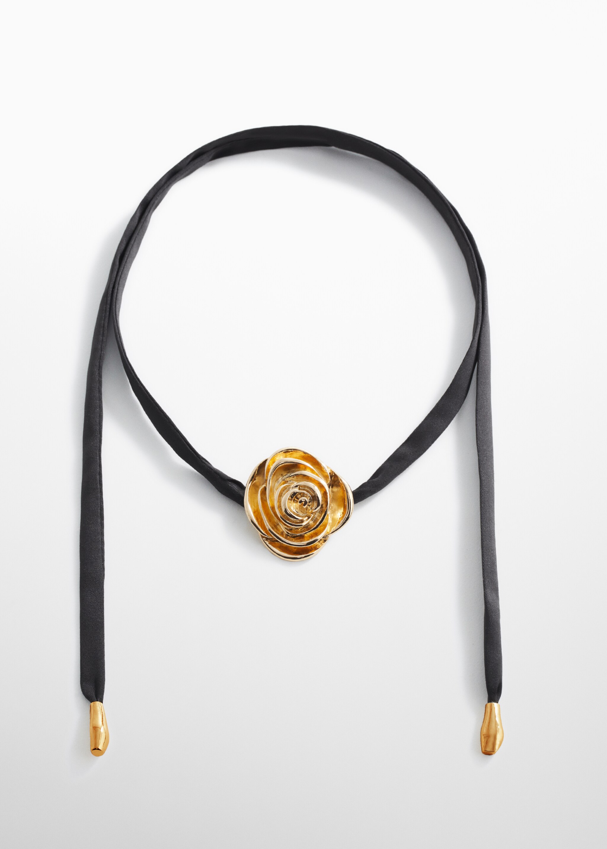 Ожерелье чокер с цветком - Изделие без модели