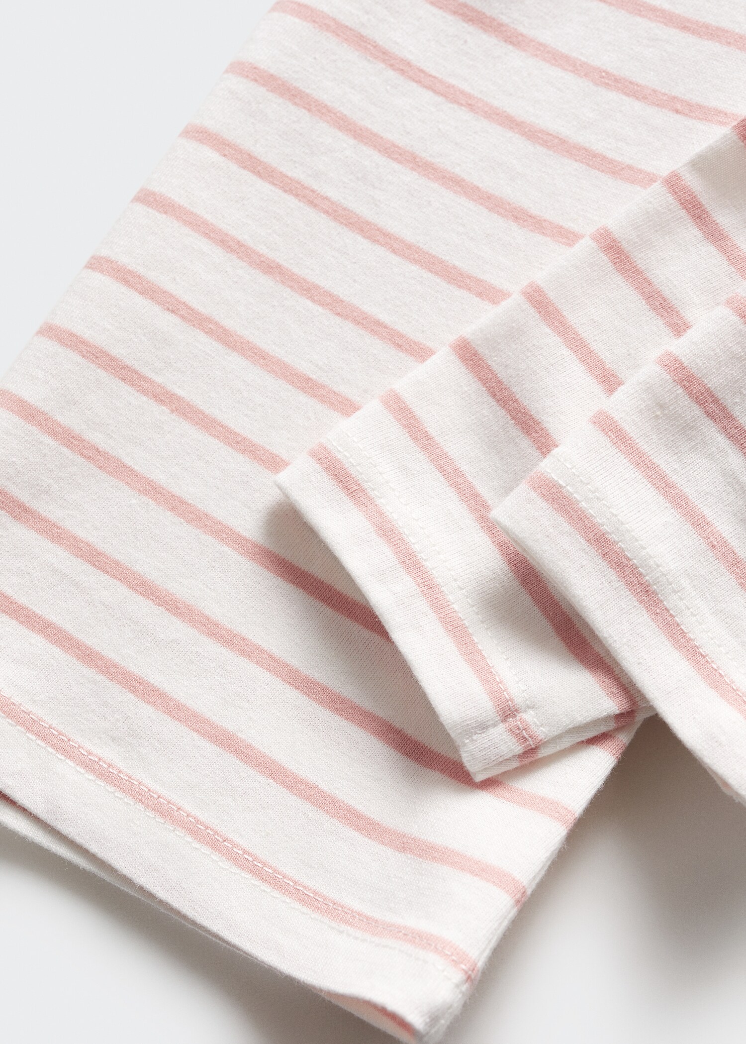 Ruffled striped t-shirt - Детальніше про товар 0
