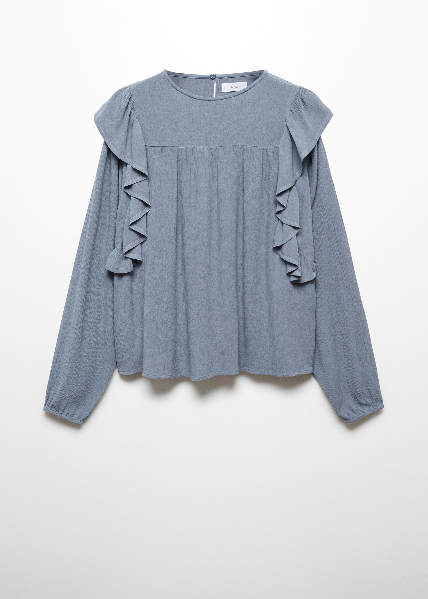 Blouse met ruches - Artikel zonder model