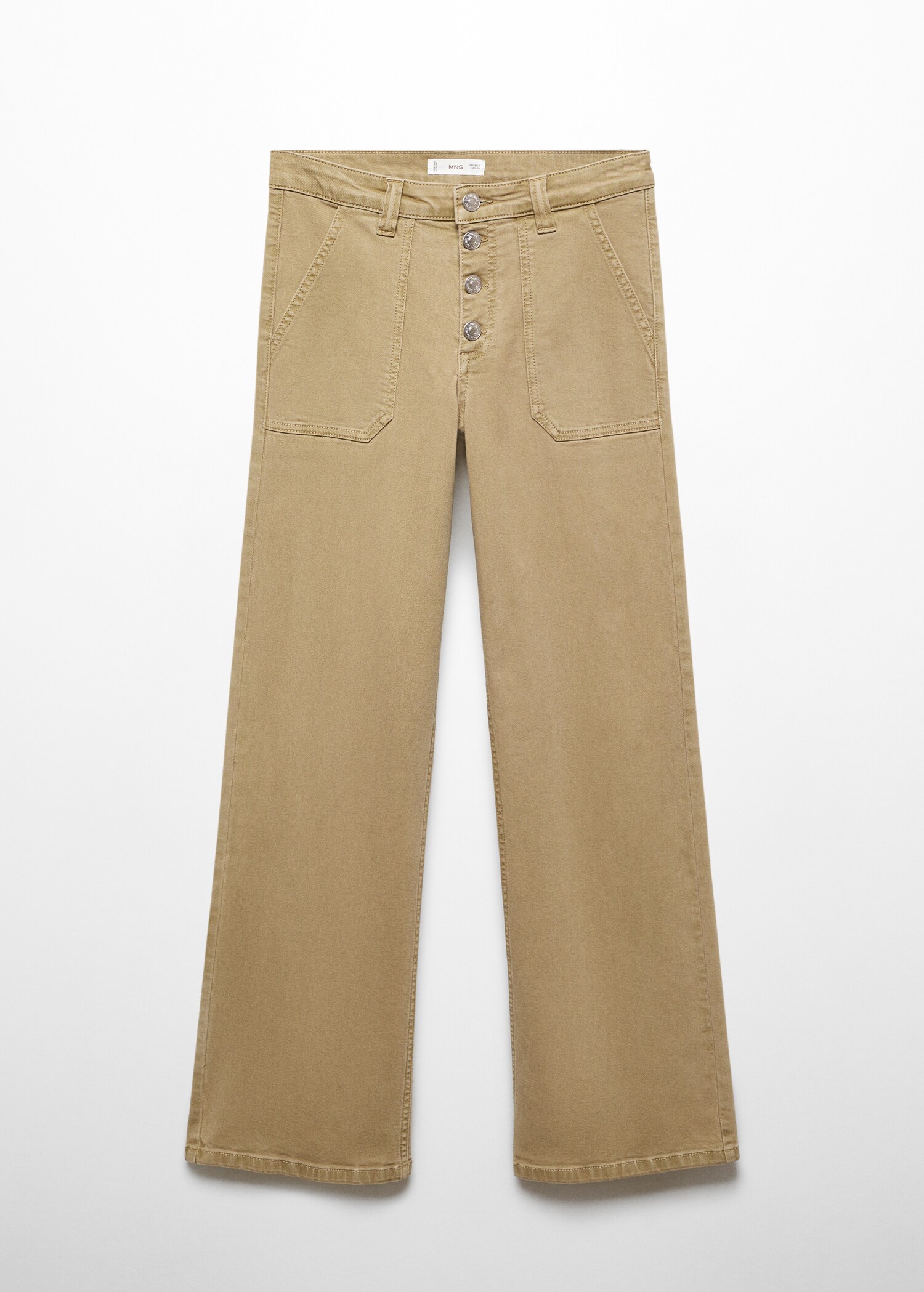 Jeans rectos botones - Artículo sin modelo
