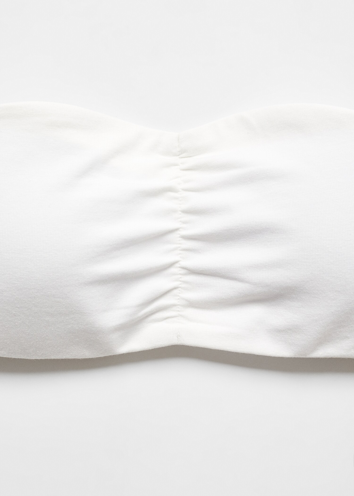 Cotton bandeau bra - Details of the article 8