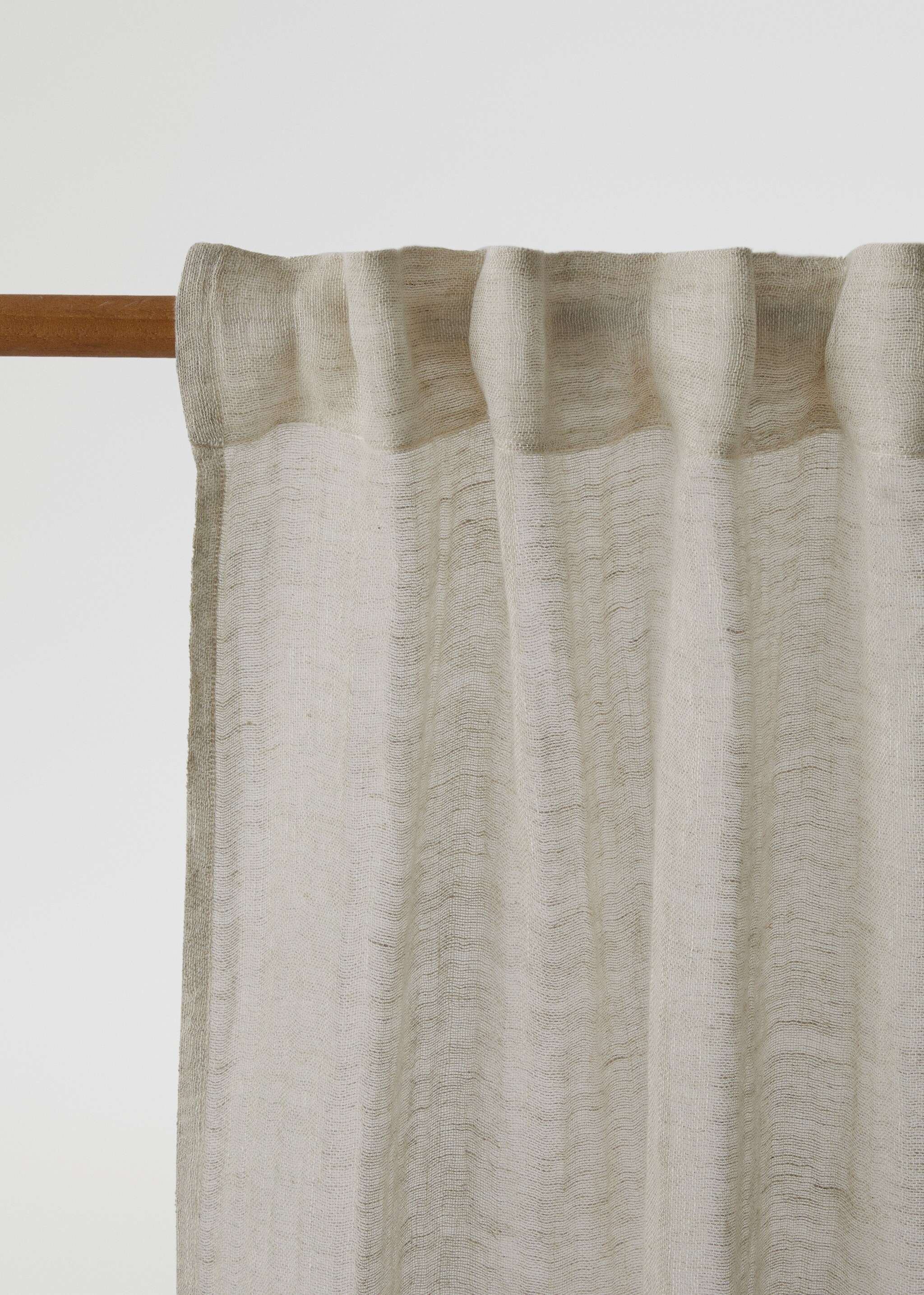 100% curtain linen 57.09x102.36 in - Details of the article 4