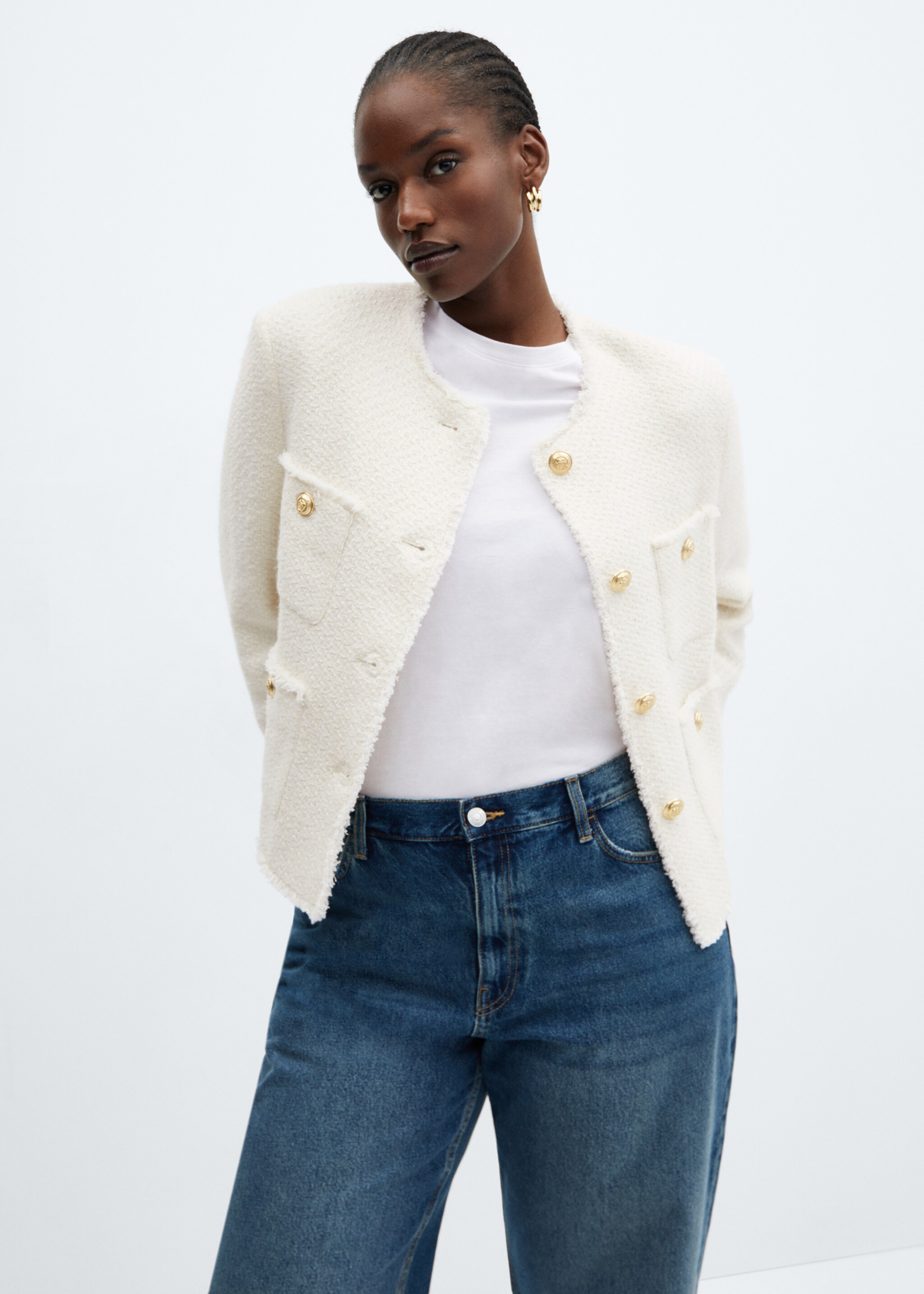 Pocket tweed jacket - Details of the article 5