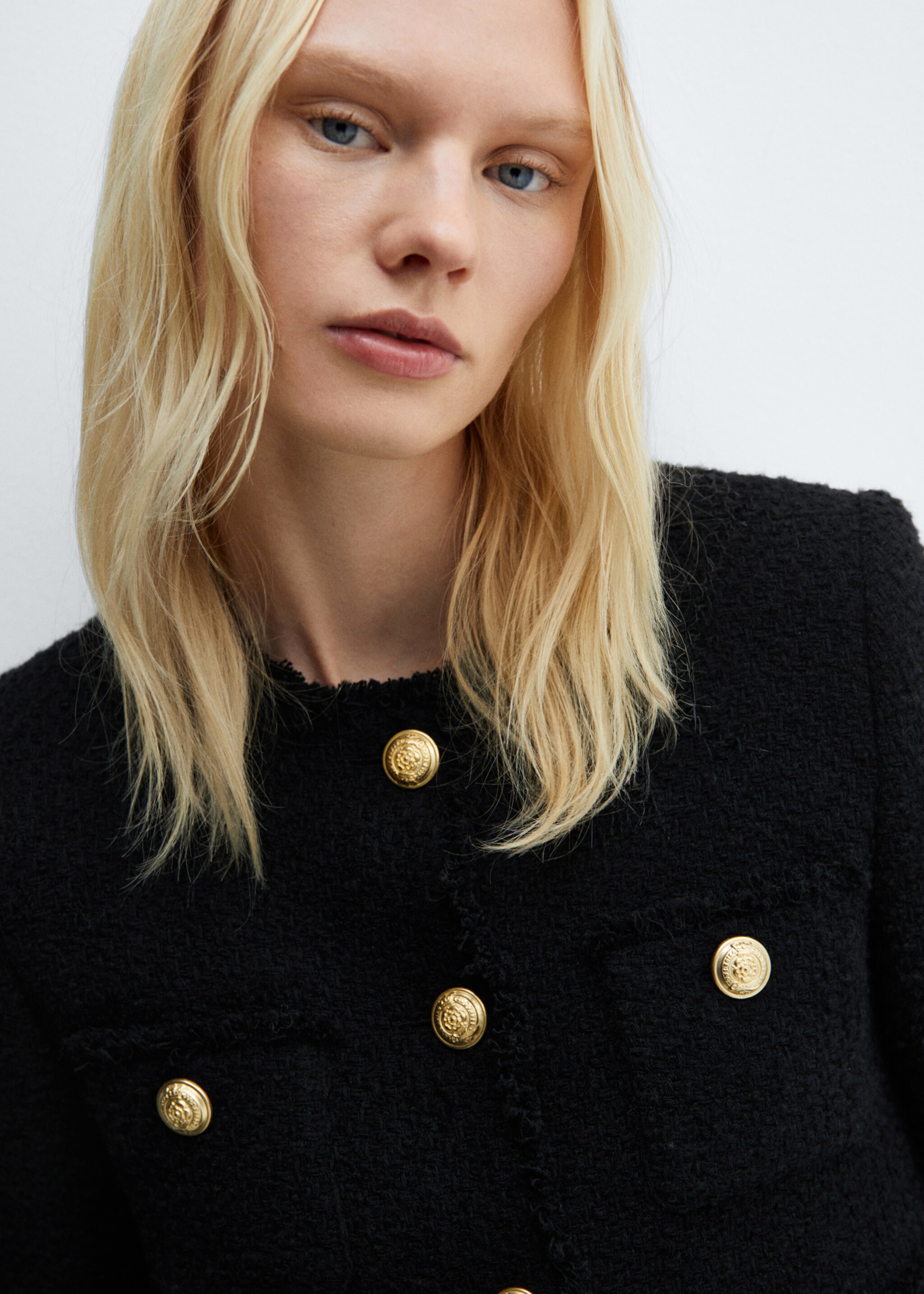Pocket tweed jacket - Details of the article 1