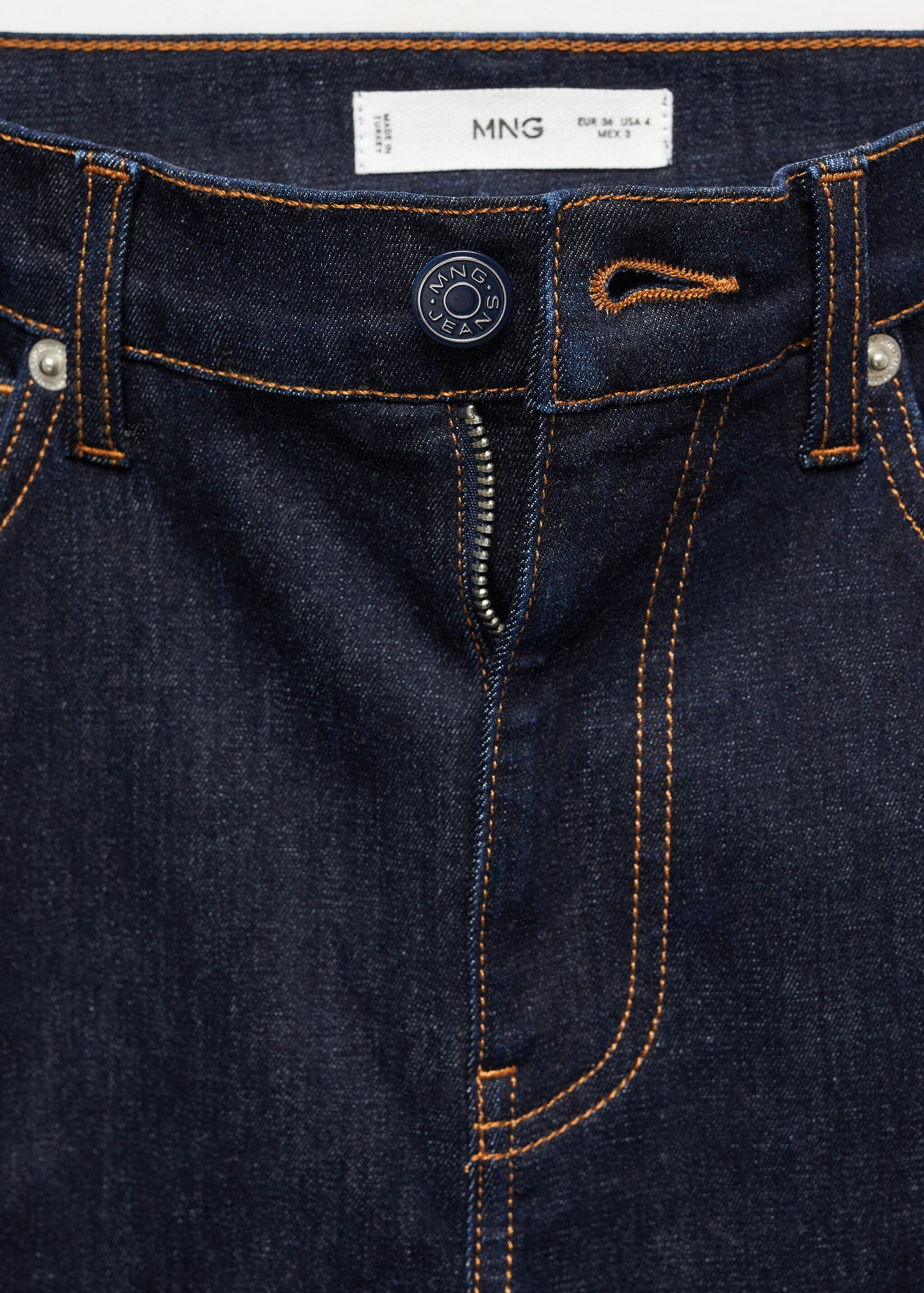  Side opening capri jeans - Details of the article 8