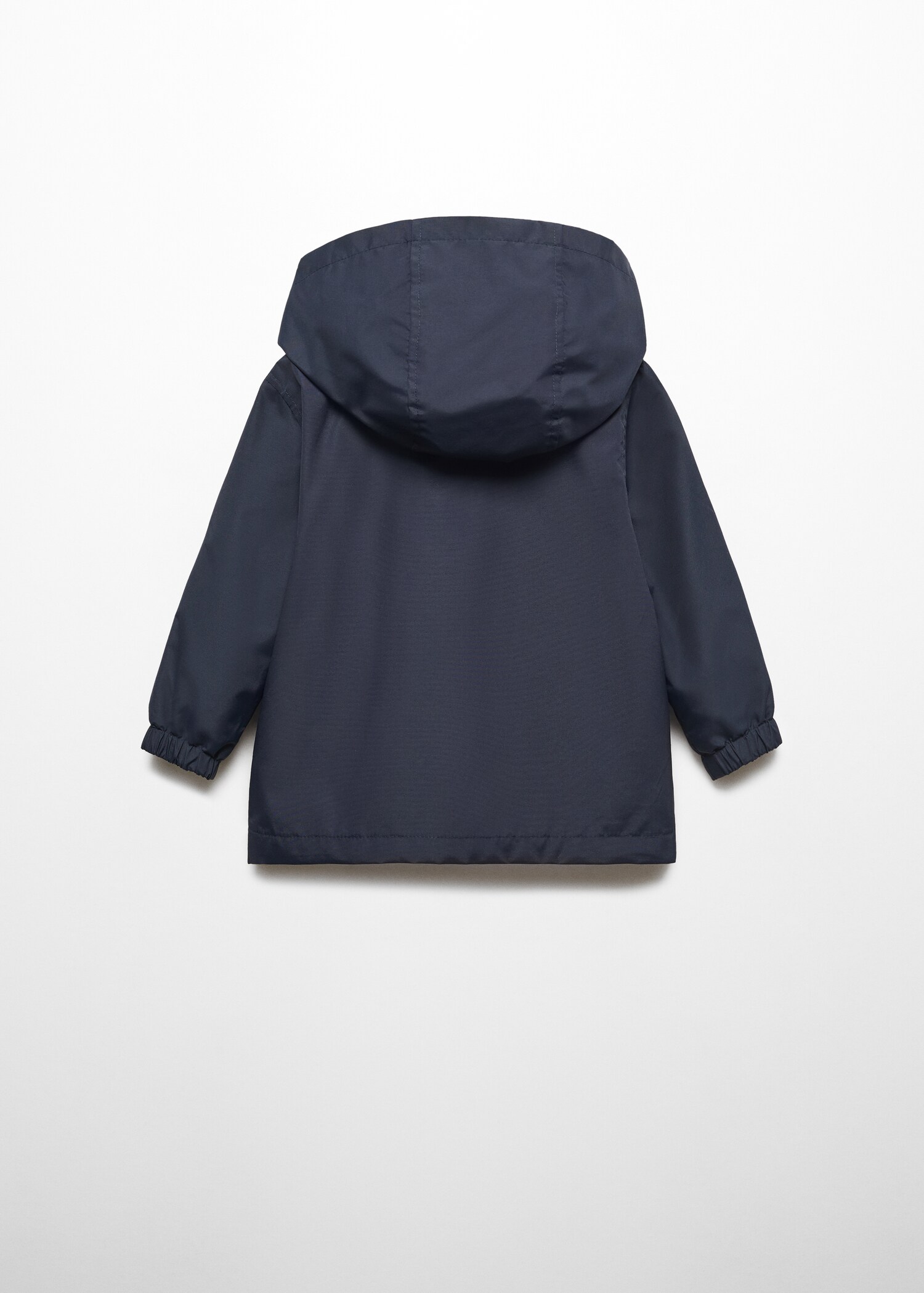 Parka impermeabile cappuccio - Retro dell'articolo