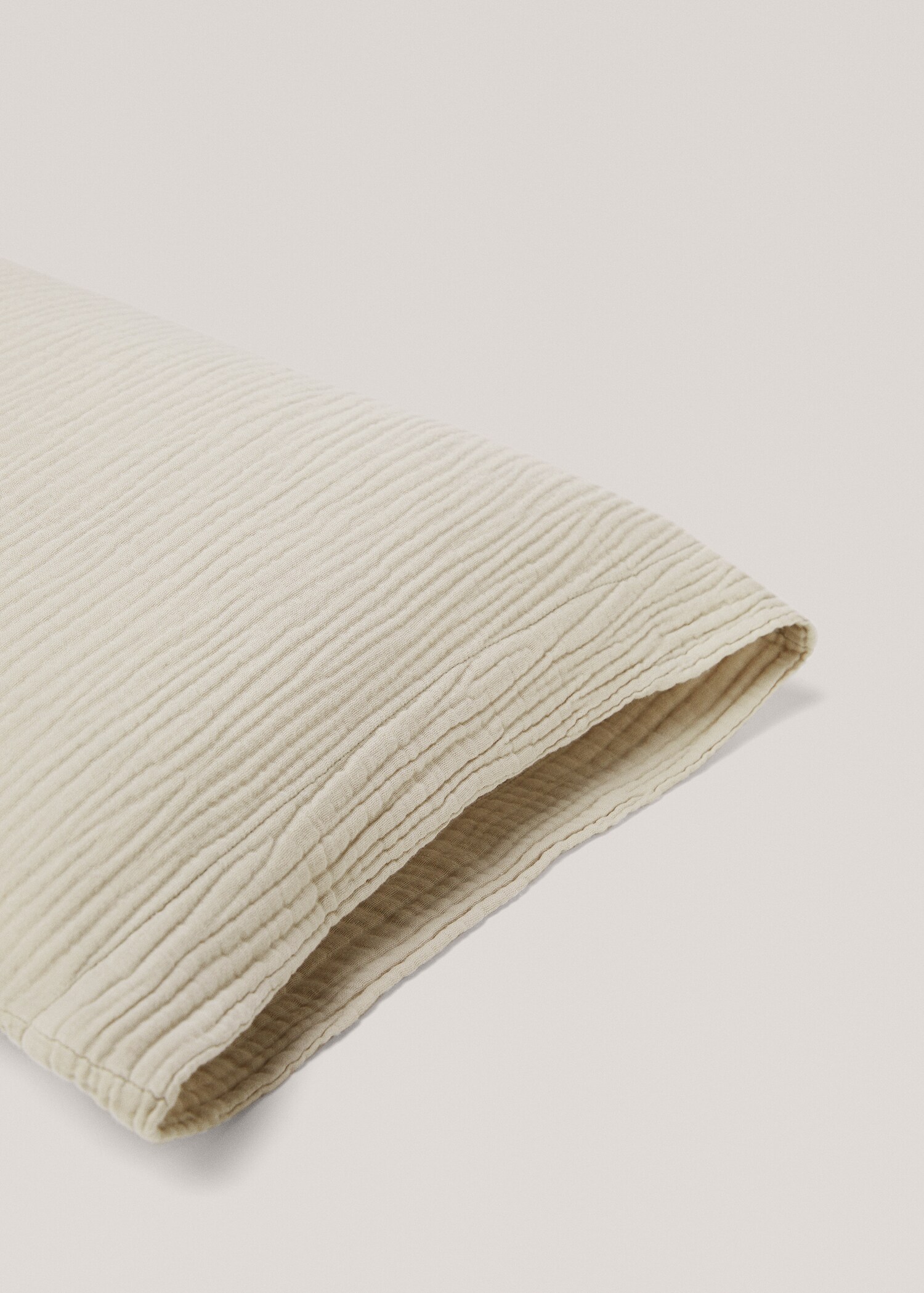 Cotton gauze pillowcase 45x110cm - Details of the article 2