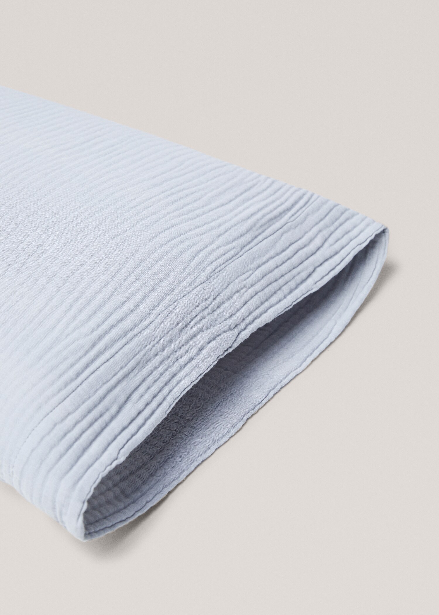 Cotton gauze pillowcase 45x110cm - Details of the article 2