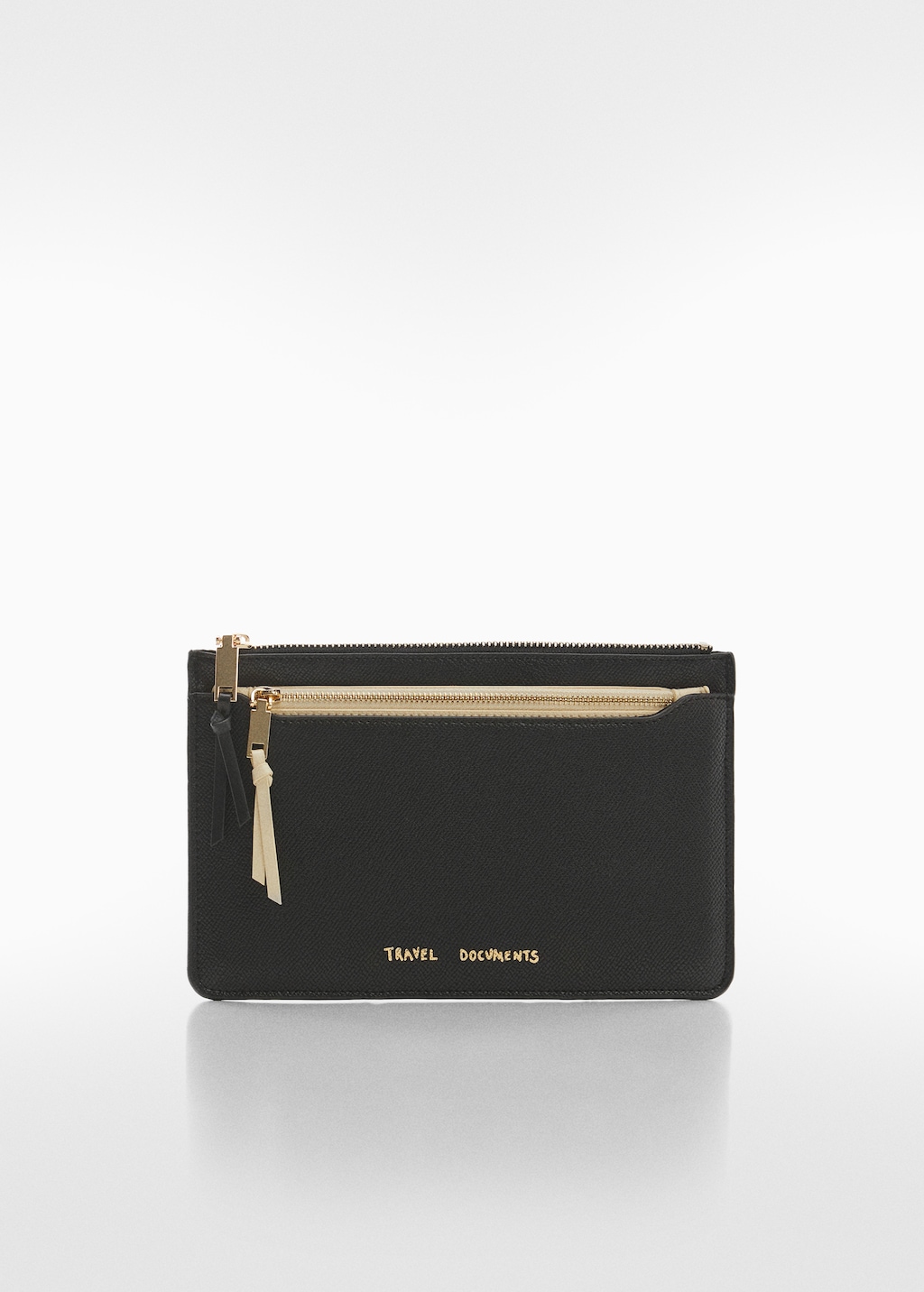 Saffianoeffect document holder