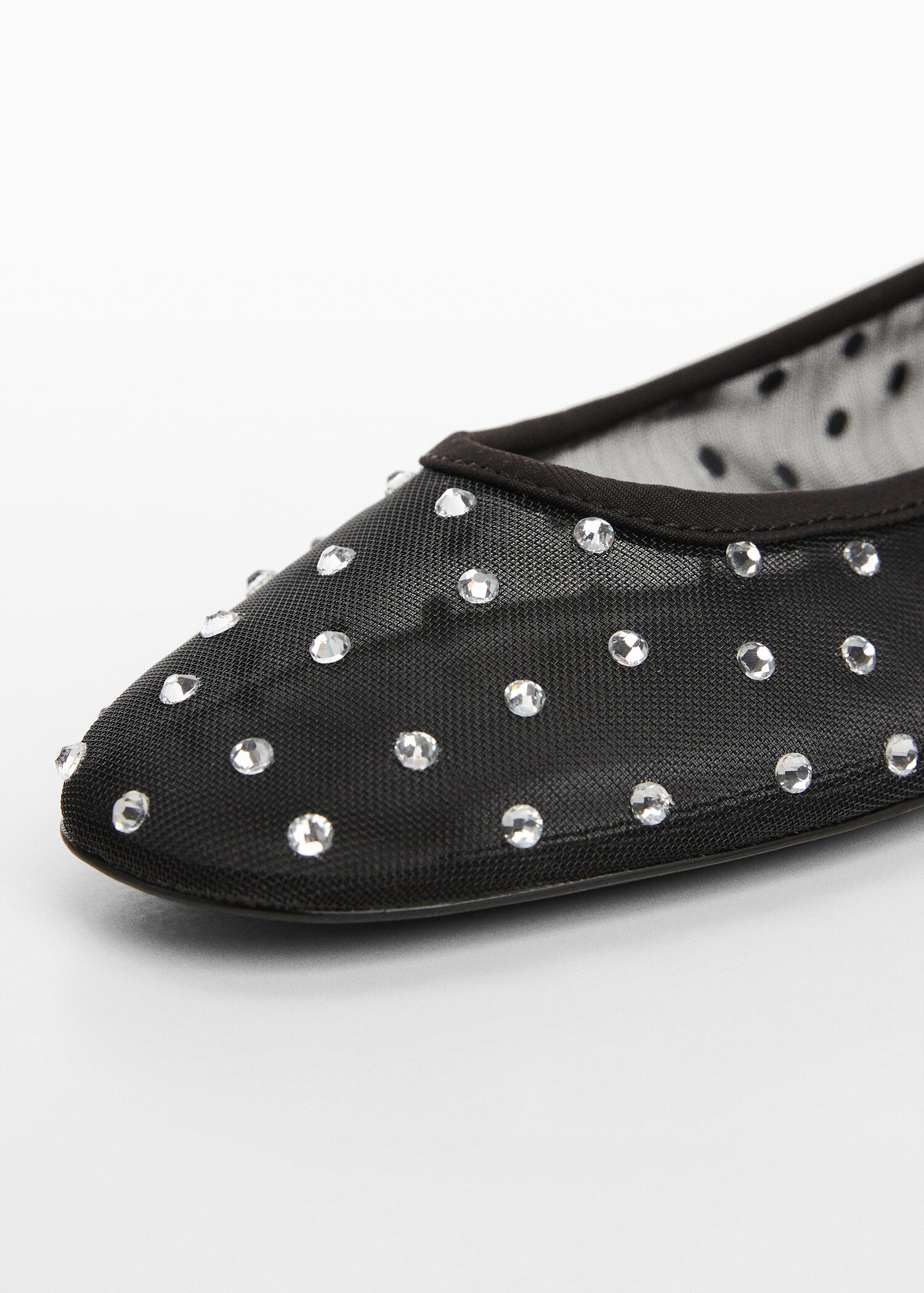 Rhinestone ballerinas - Details of the article 2