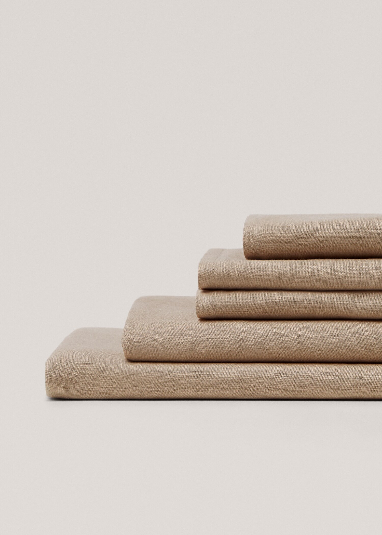 100% linen top sheet King bed - Details of the article 1