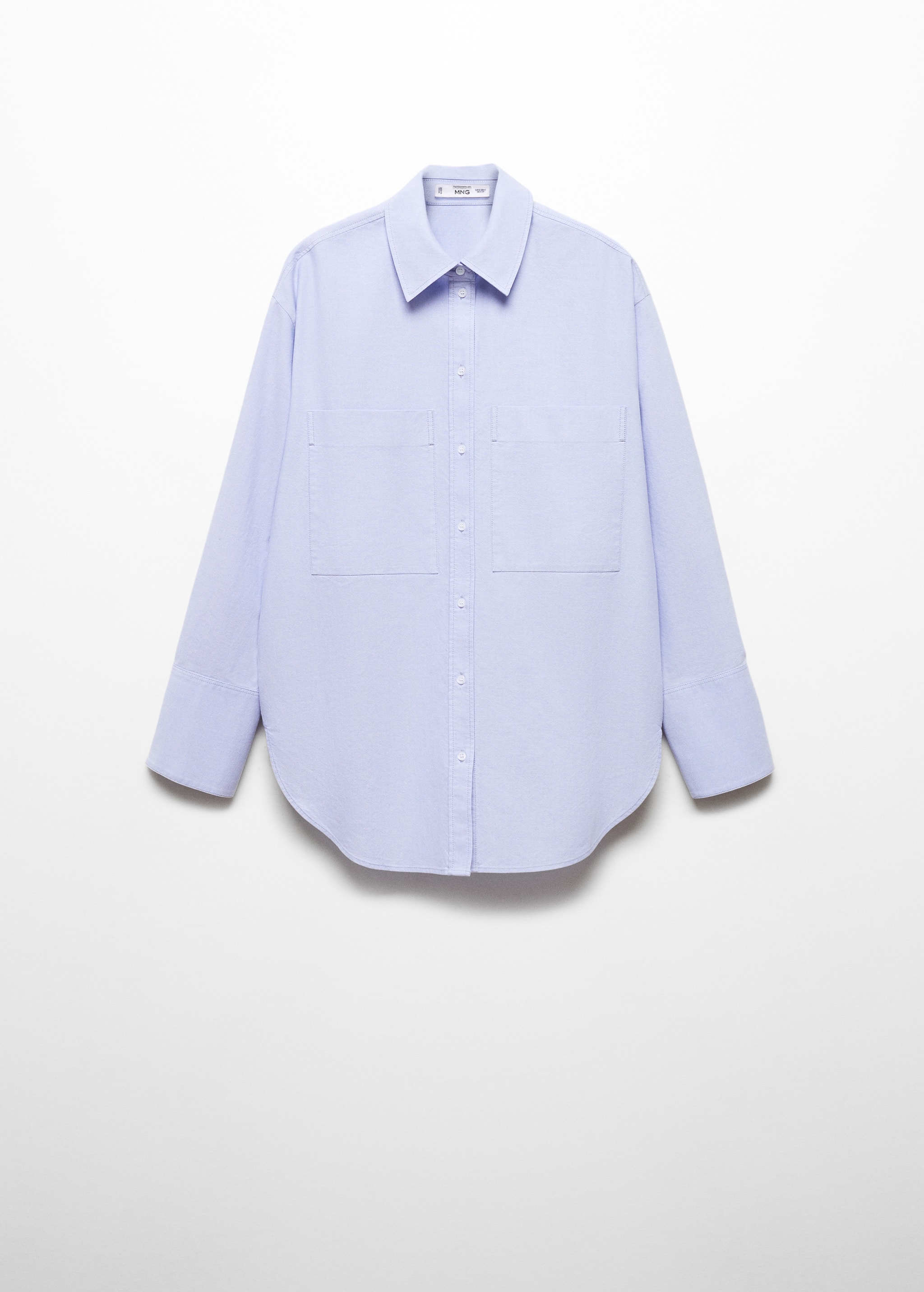 Chest-pocket cotton shirt - Article without model
