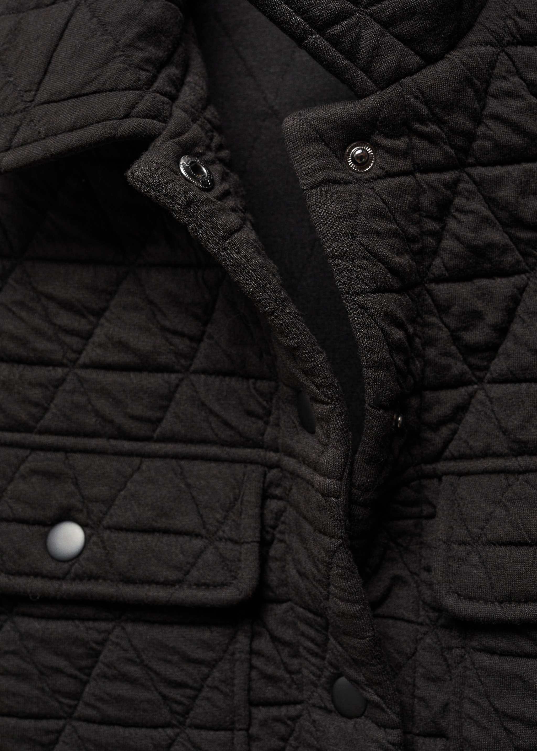Quilted gilet with buttons - Details of the article 8