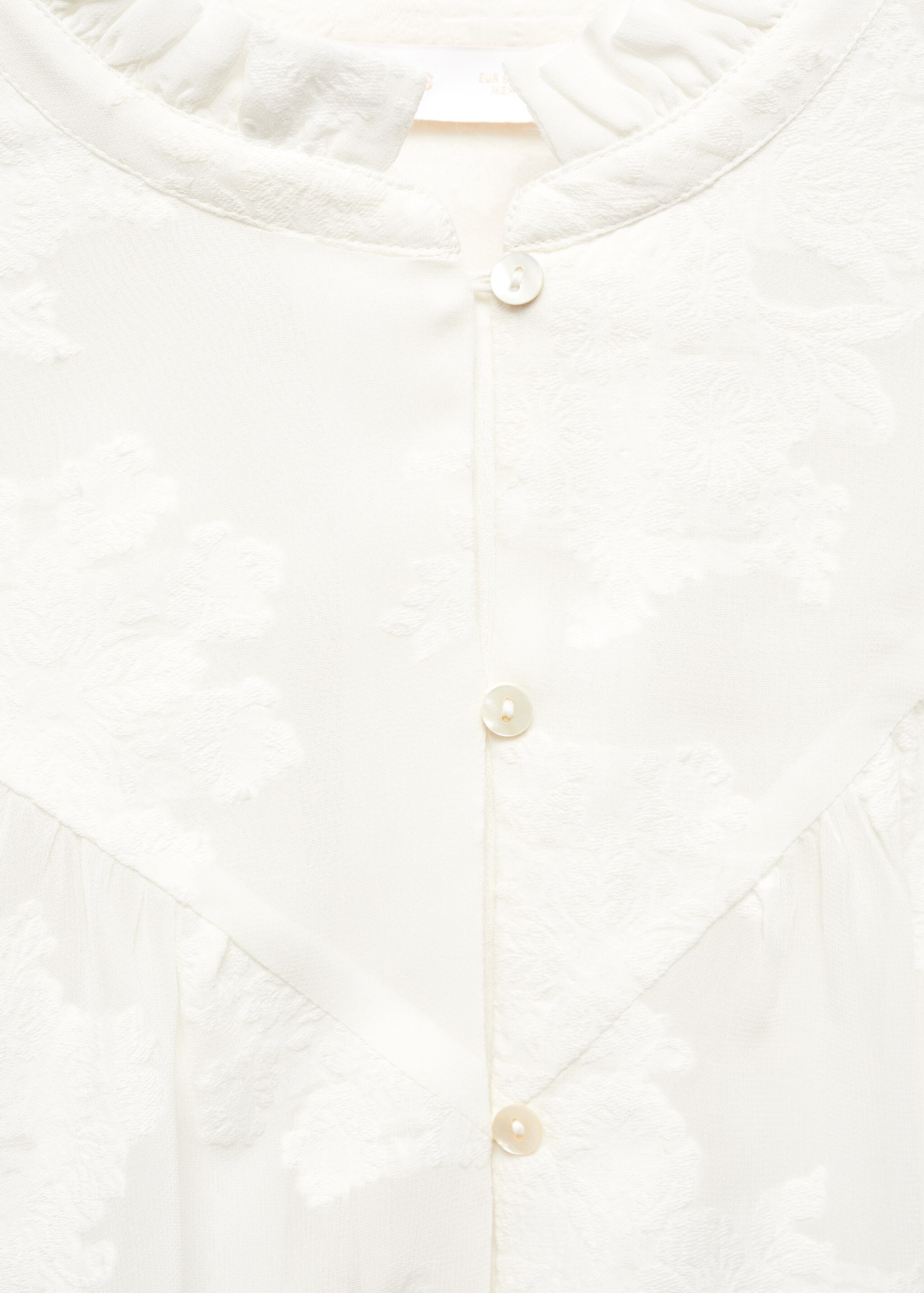 Floral embroidery blouse - Details of the article 8