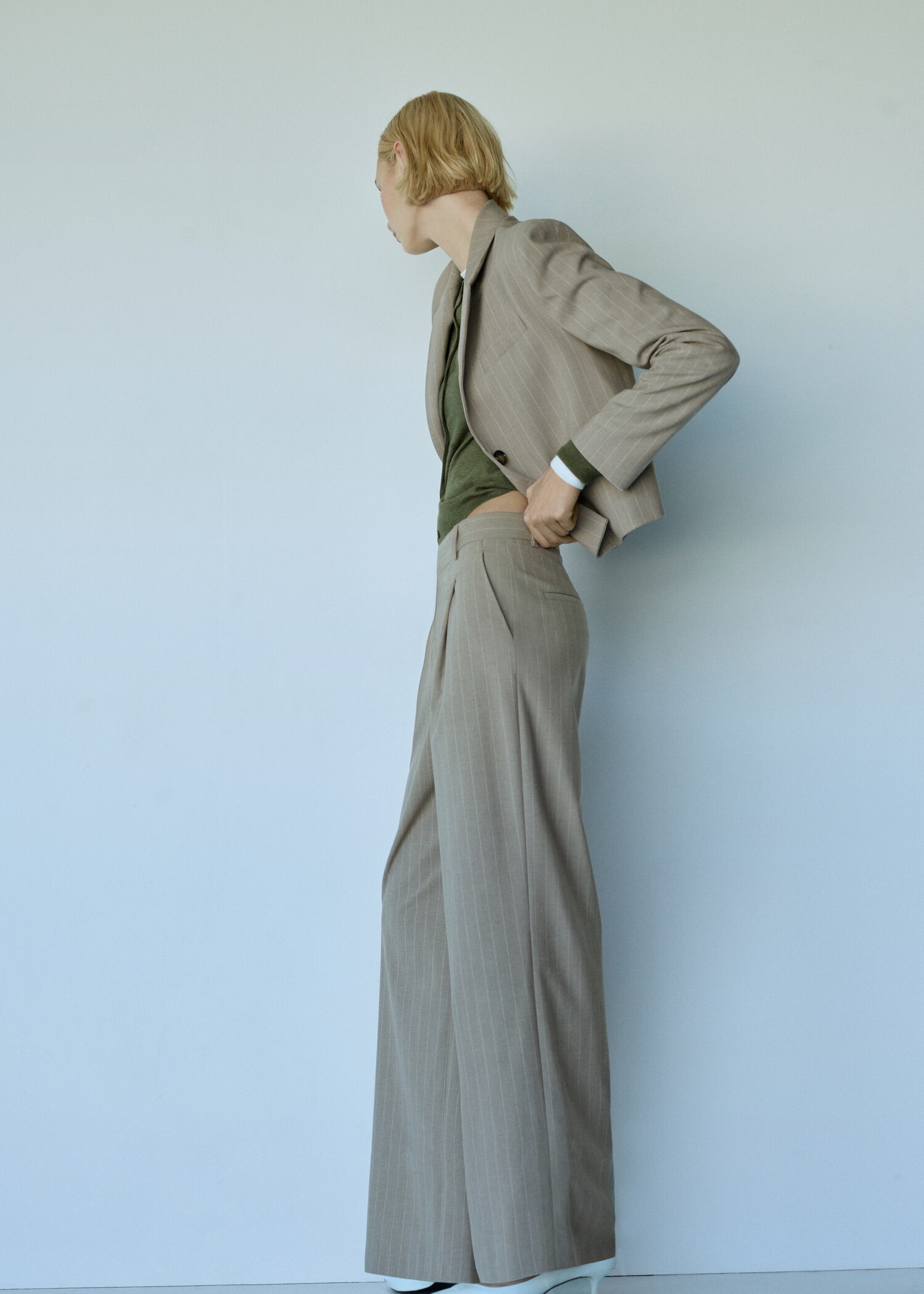 Pantalon de costume fines rayures - Détail de l'article 9