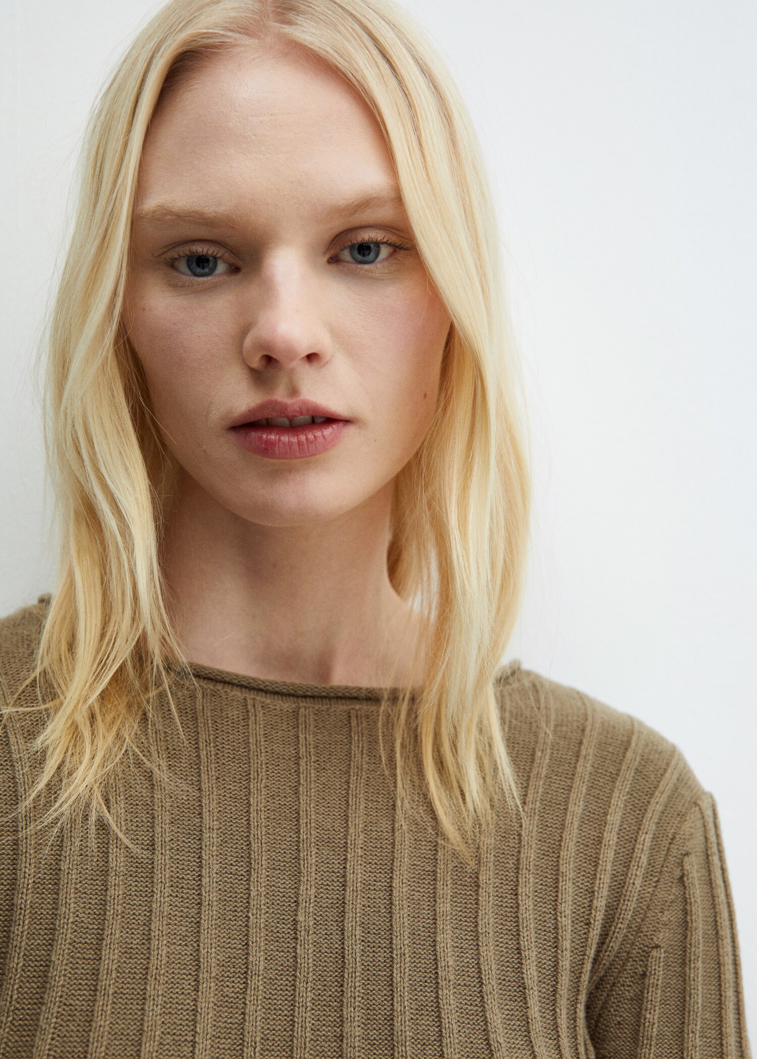 Ribbed knit dress Woman MANGO United Kingdom