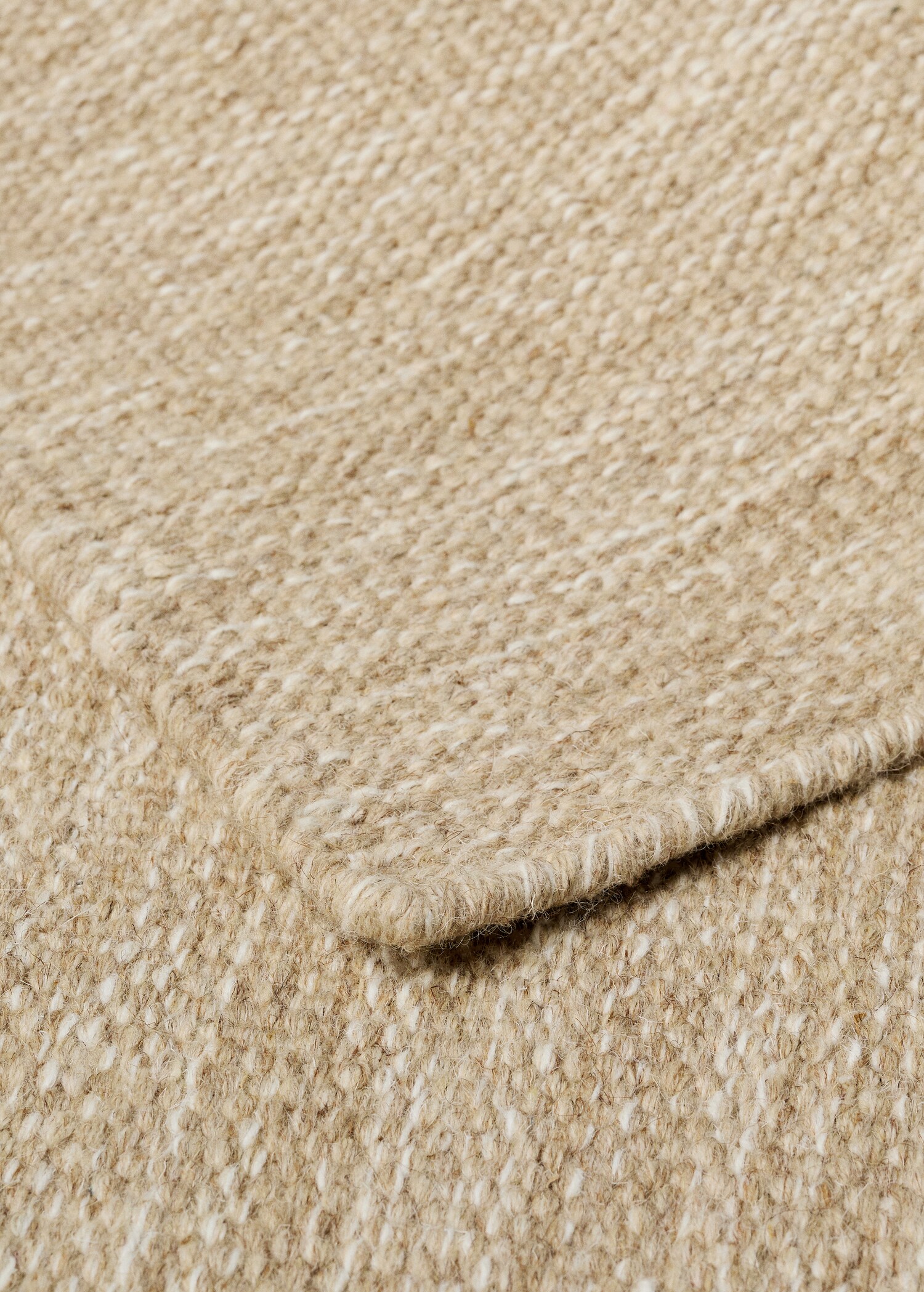 Fransenteppich aus 100 % Wolle - Detail des Artikels 2