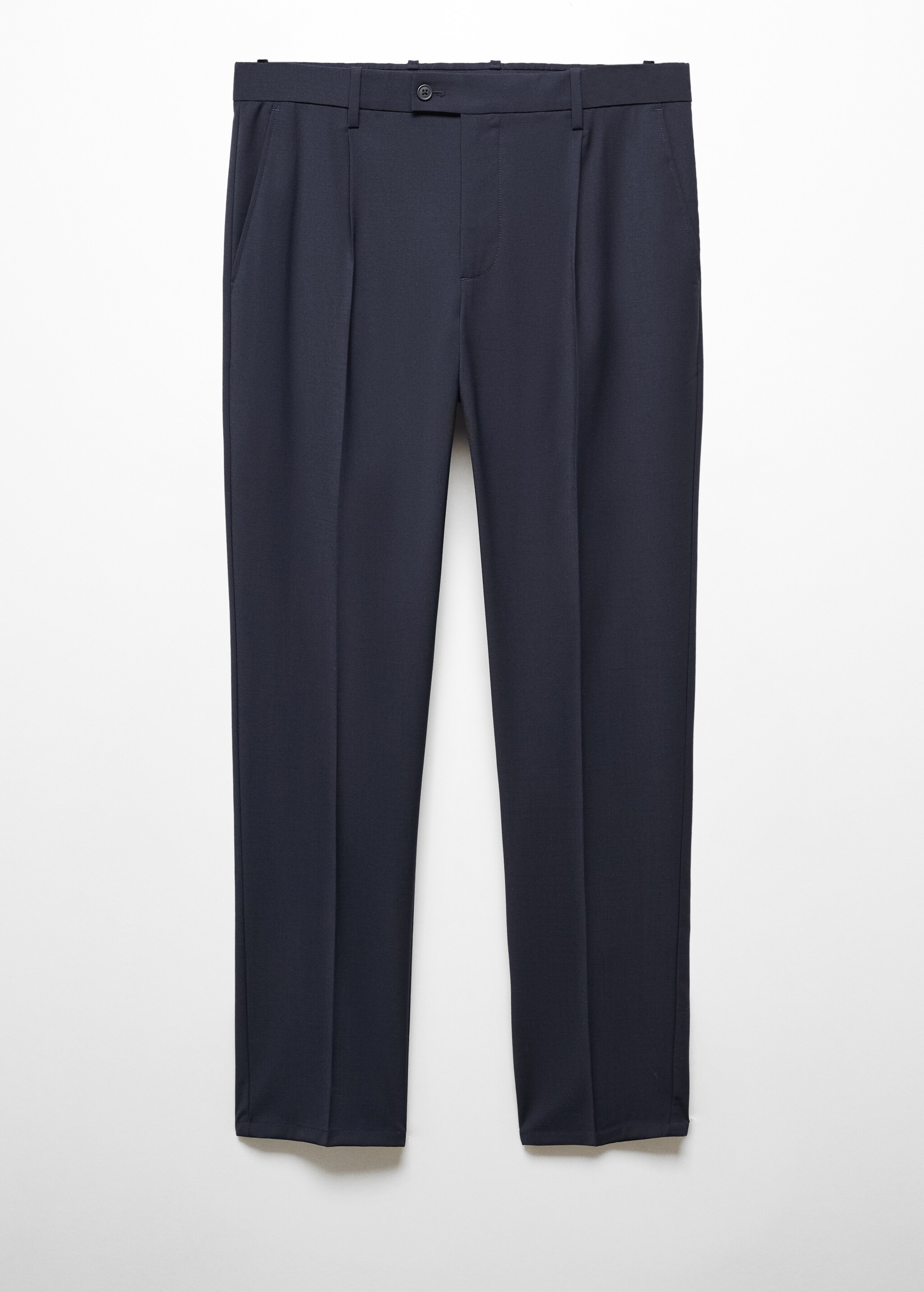 Cold wool trousers with pleat detail - Article without model