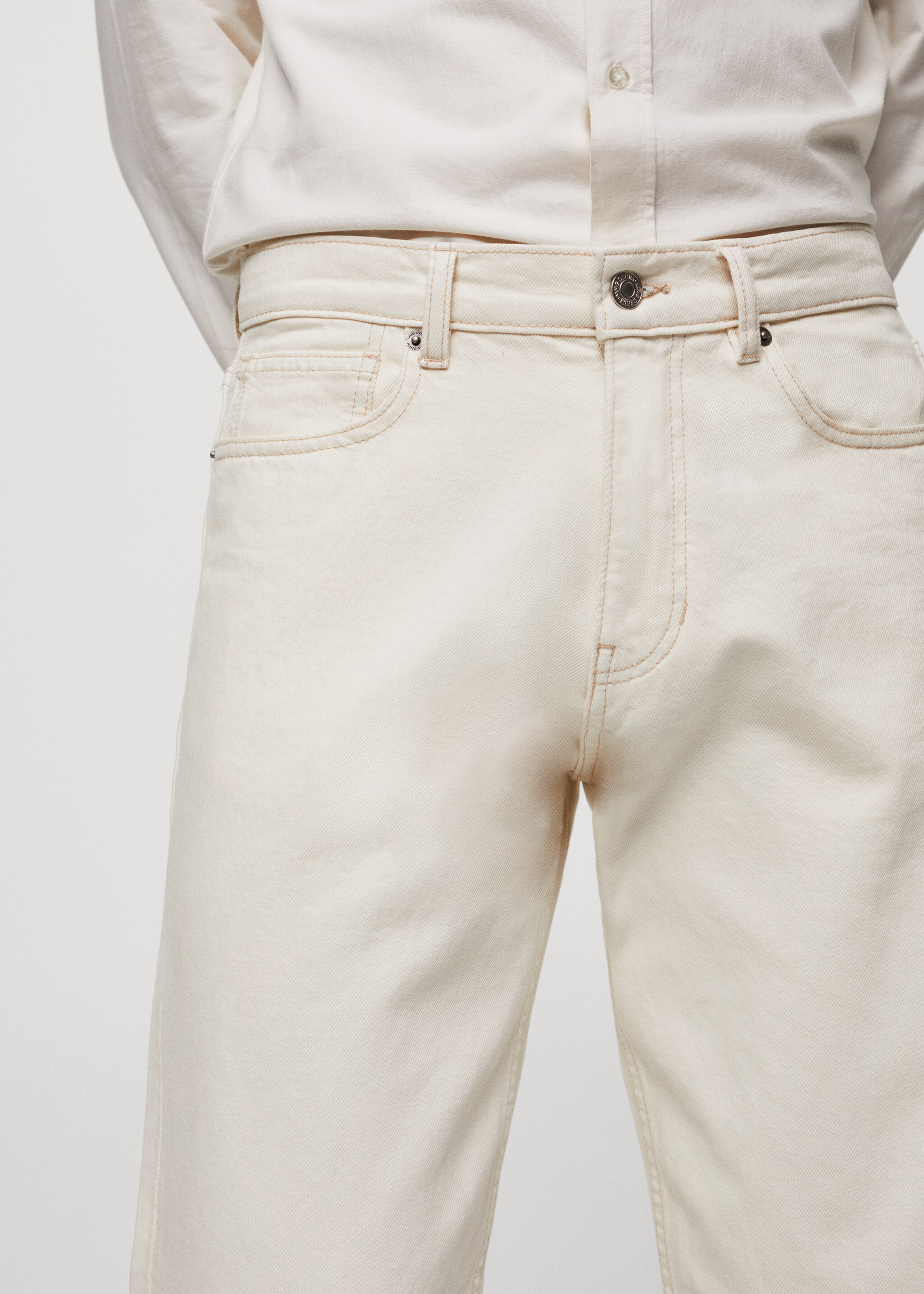 Bob straight-fit jeans  - Details of the article 1