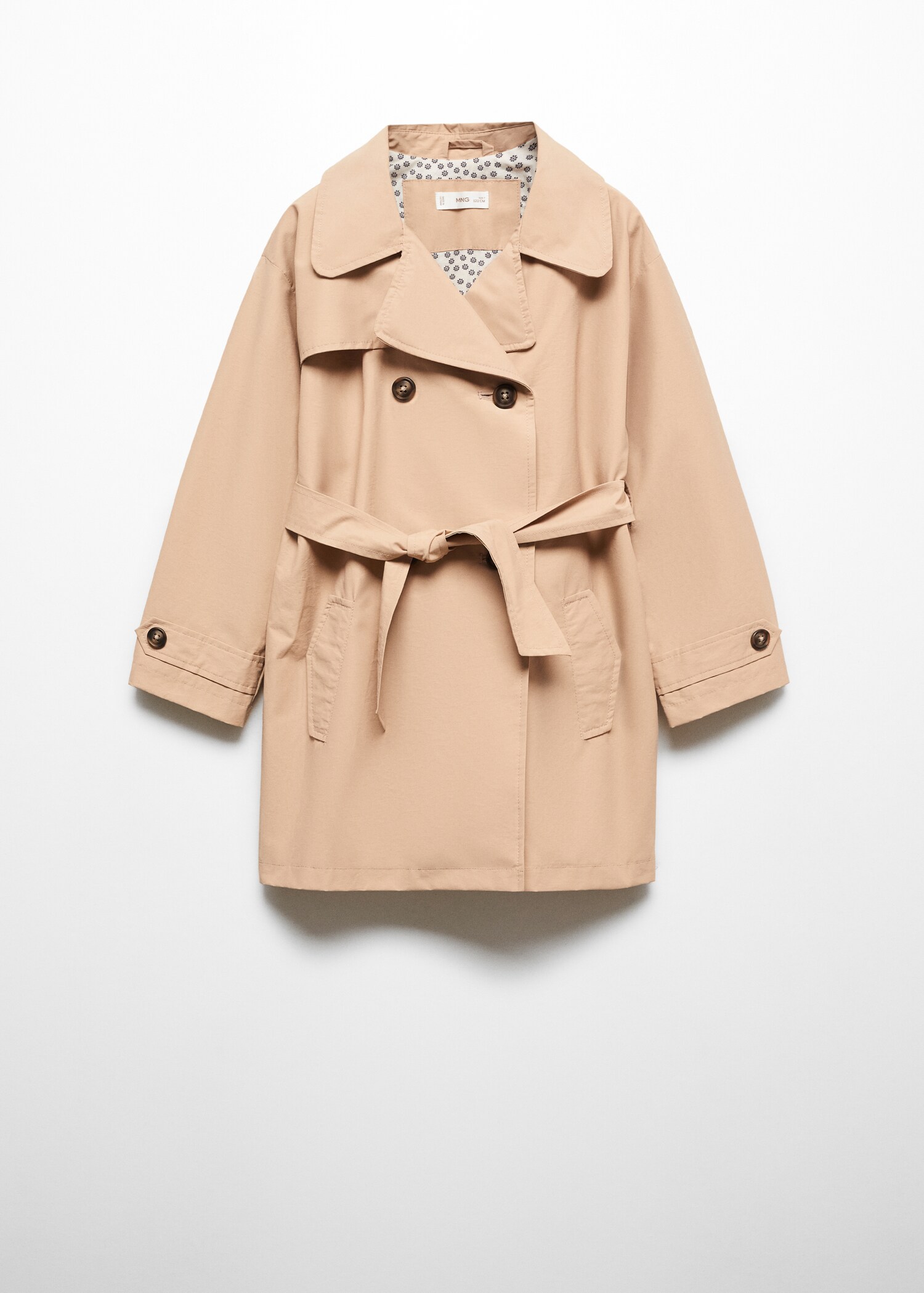 Trench gabardina cinturón - Artículo sin modelo