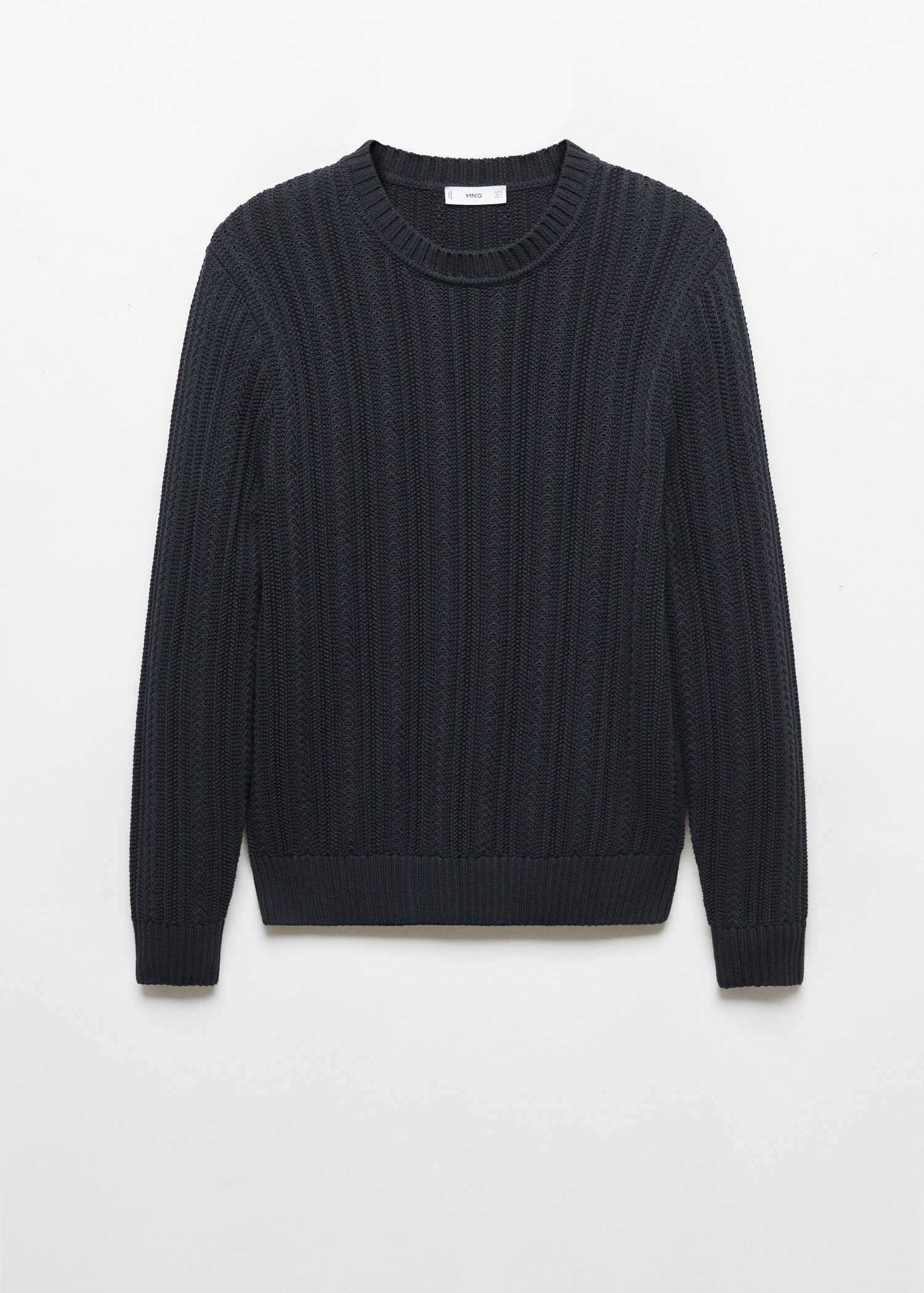 Pull-over combiné maille - Article sans modèle