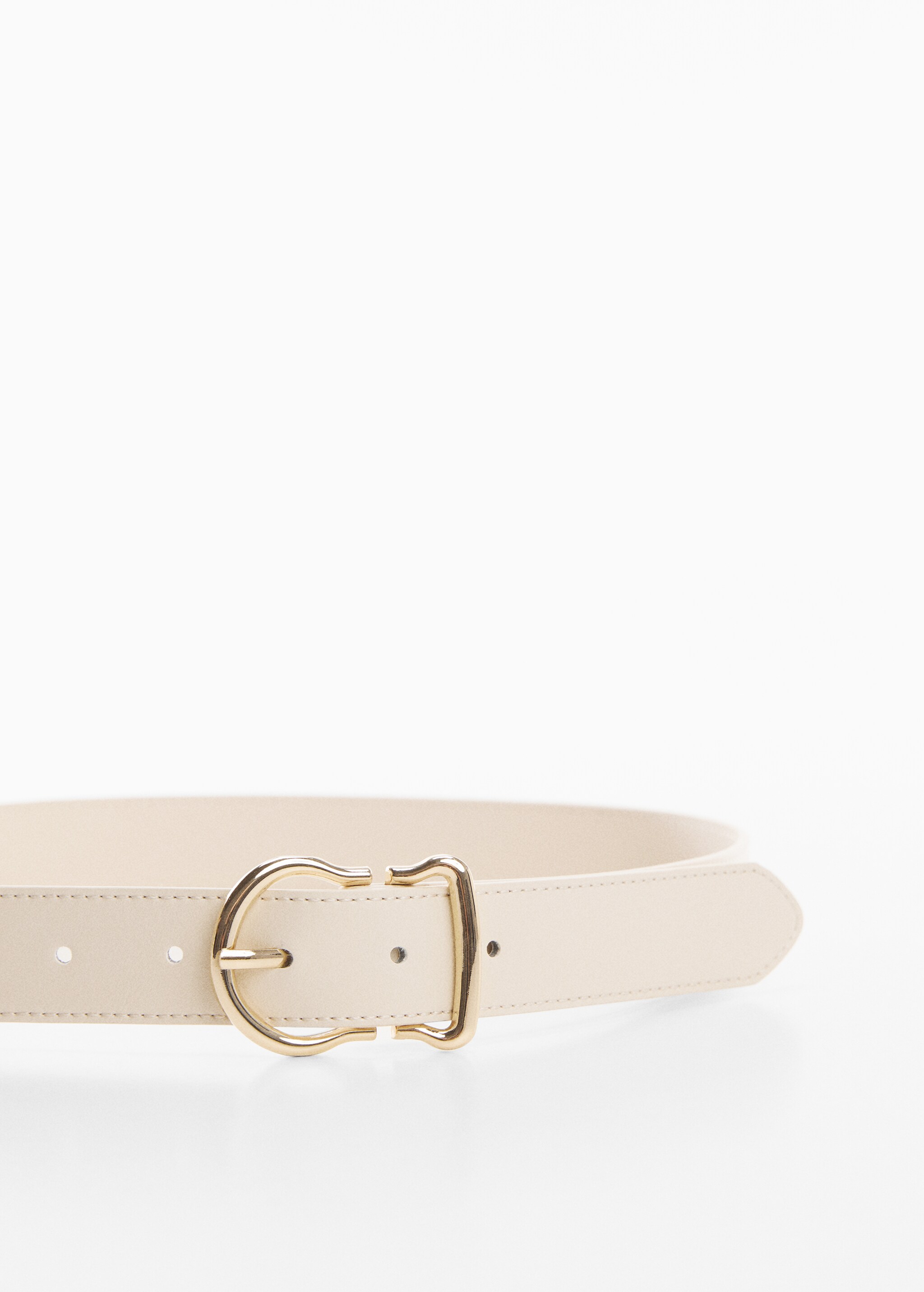 Faux-leather belt - Details of the article 2
